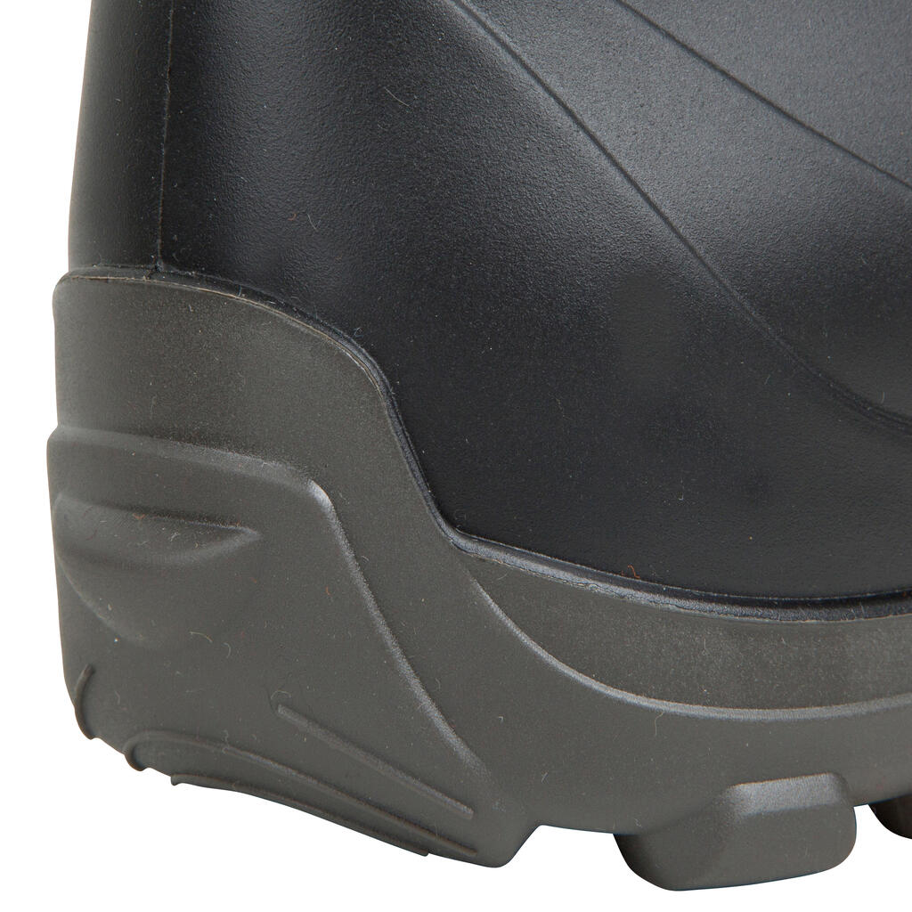 JAGD-GUMMISTIEFEL WARM DAMEN SCHWARZ