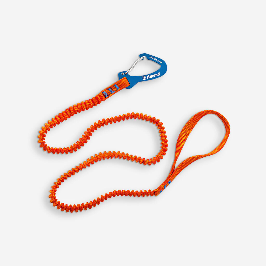 Extendible strap for ice axe - SINGLE LEASH