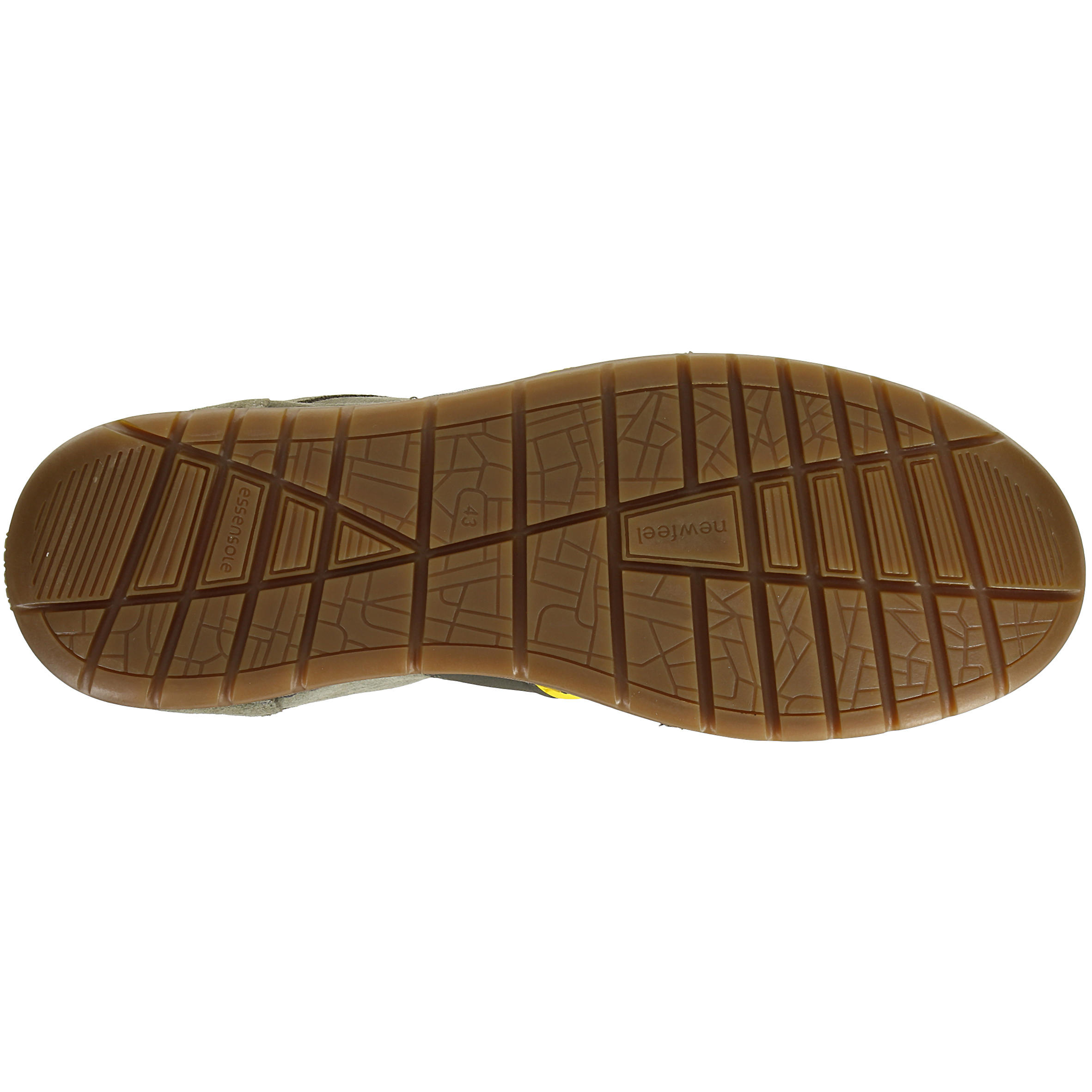 Flow Original men's everyday walking shoes - khaki/yellow 4/14