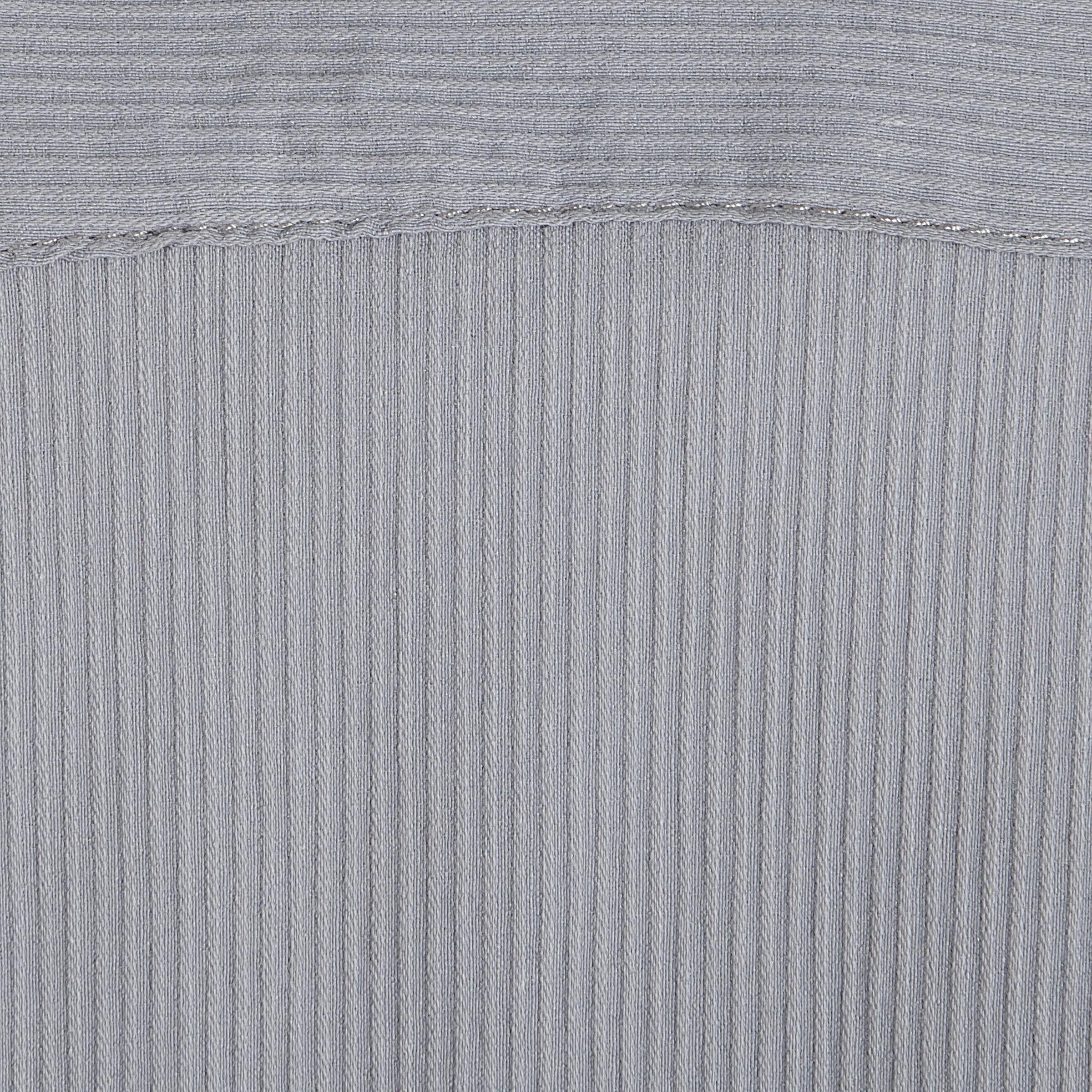 Women's Short-Sleeved Horse Riding Show Shirt - Grey/Silver 9/13