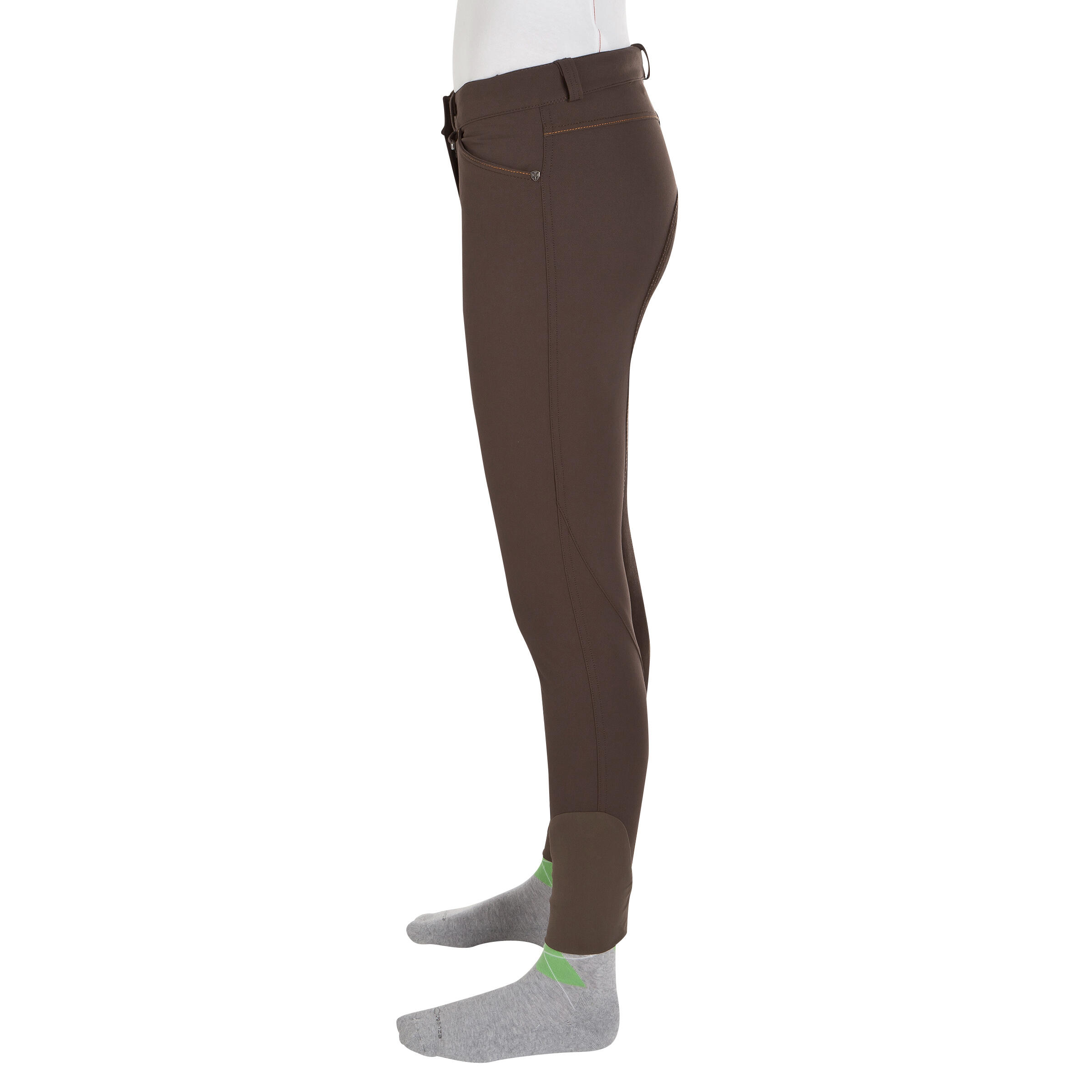 BR780 Women's Horse Riding Full Seat Jodhpurs - Brown 4/16