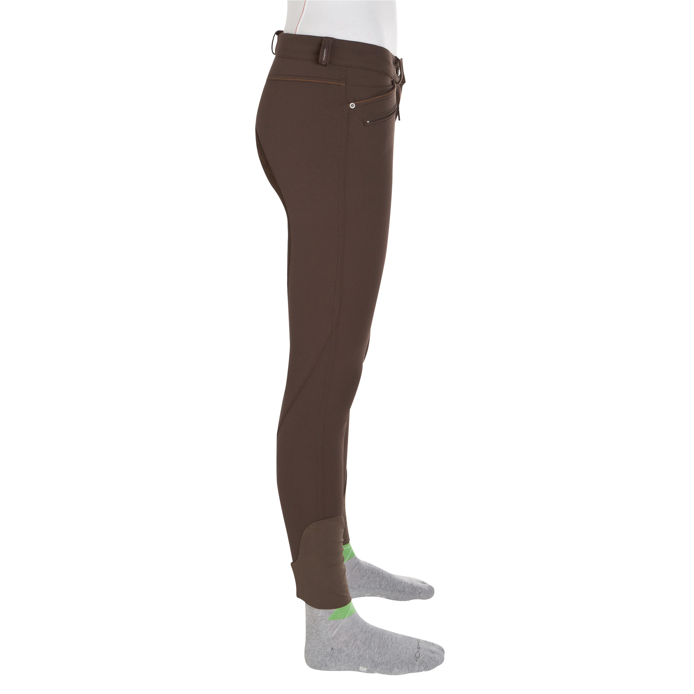 BR780 Women's Horse Riding Full Seat Jodhpurs - Brown 3/16
