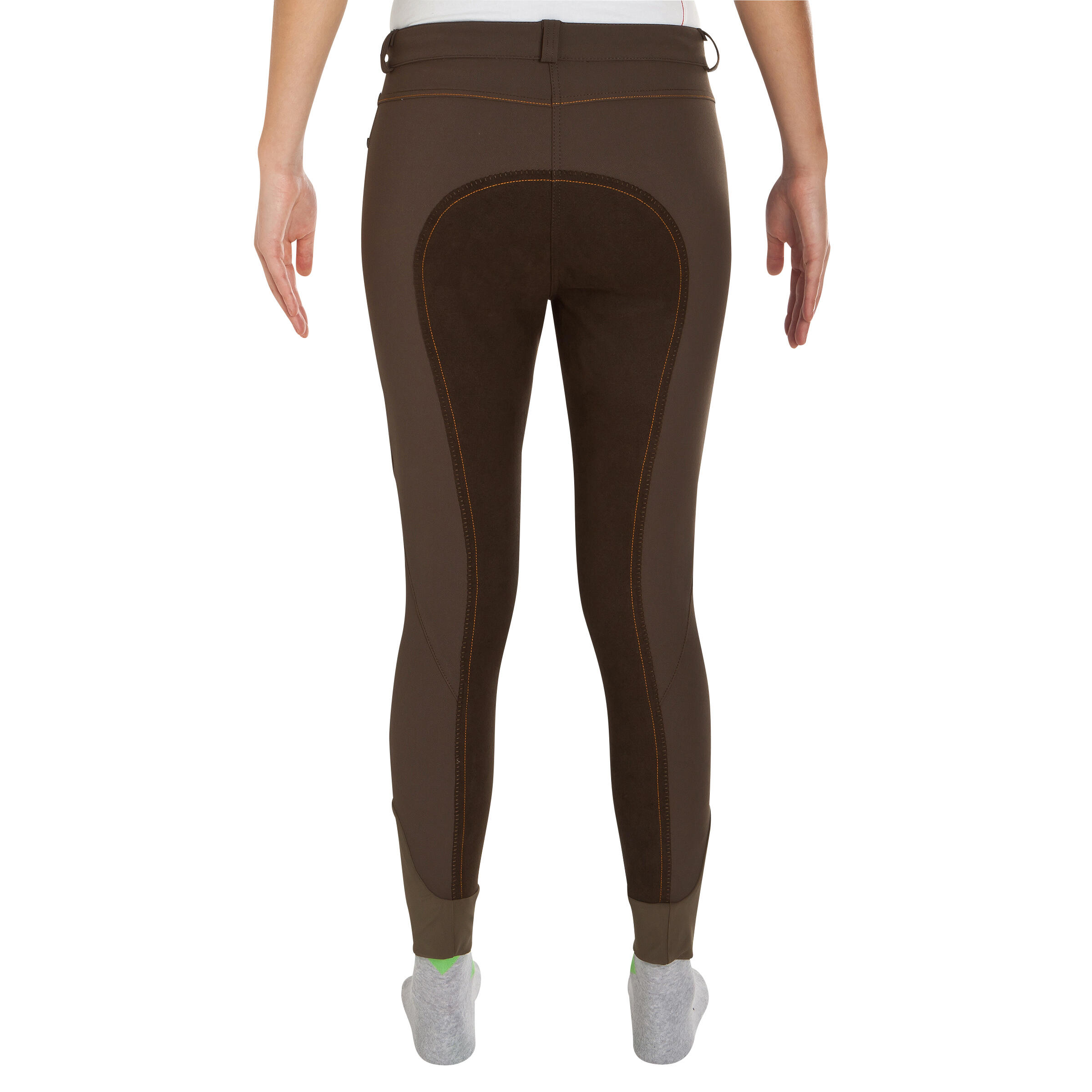 BR780 Women's Horse Riding Full Seat Jodhpurs - Brown 5/16