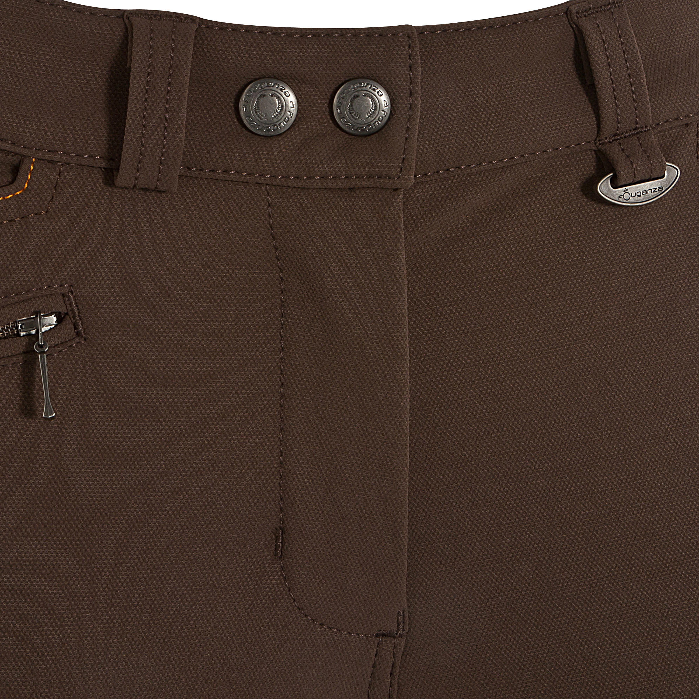 BR780 Women's Horse Riding Full Seat Jodhpurs - Brown 11/16