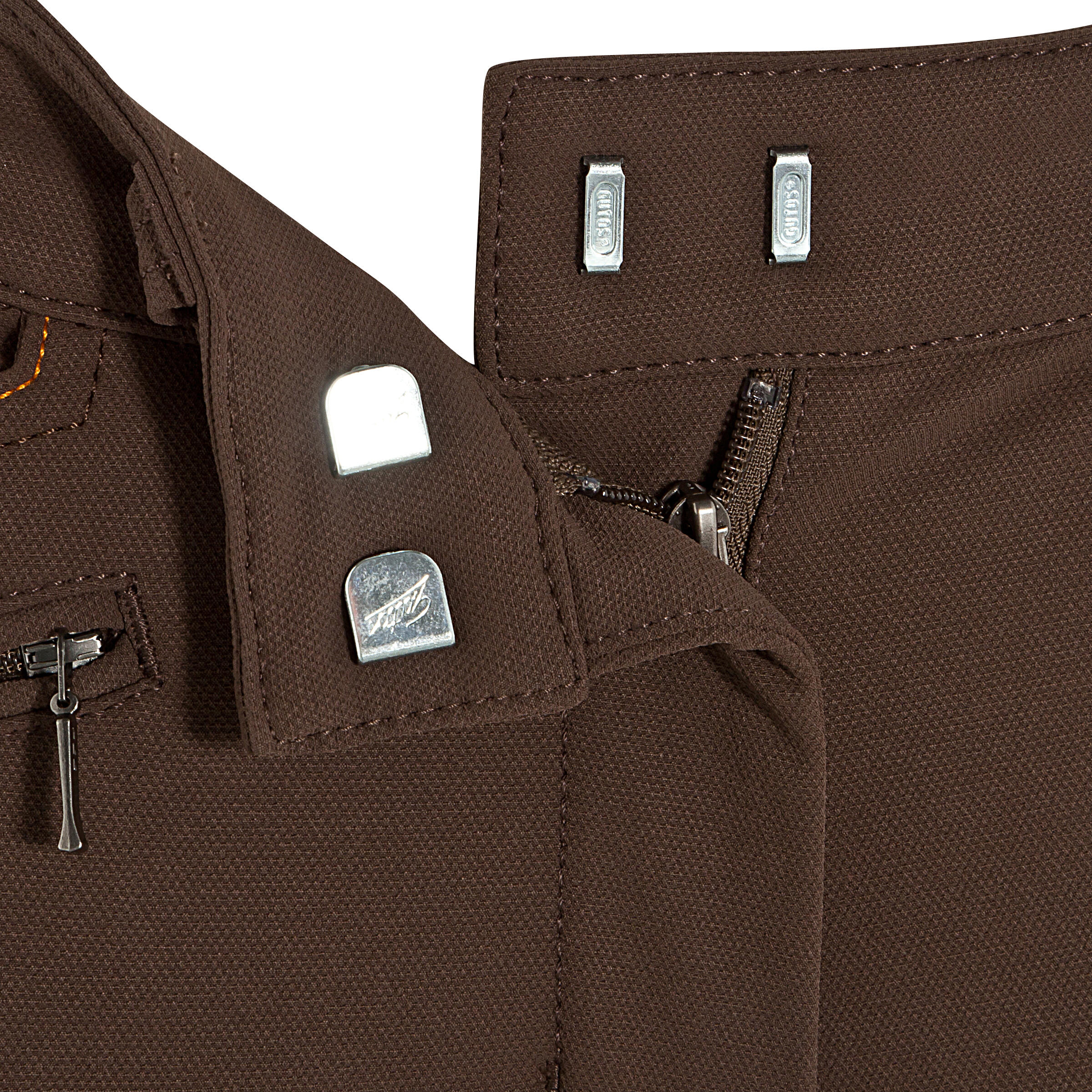 BR780 Women's Horse Riding Full Seat Jodhpurs - Brown 12/16