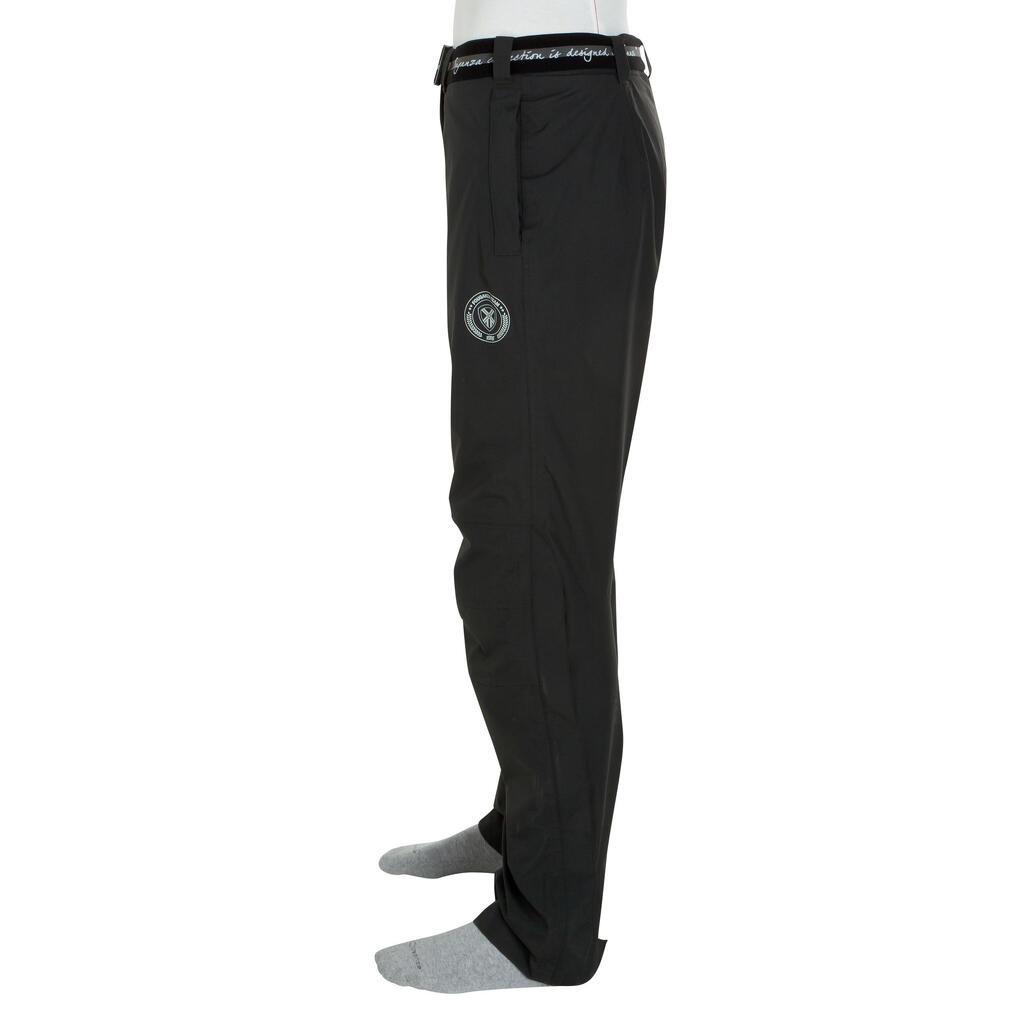 NADPANTALONE ZA JAHANJE 500 2-U-1 ZA ODRASLE - CRNE