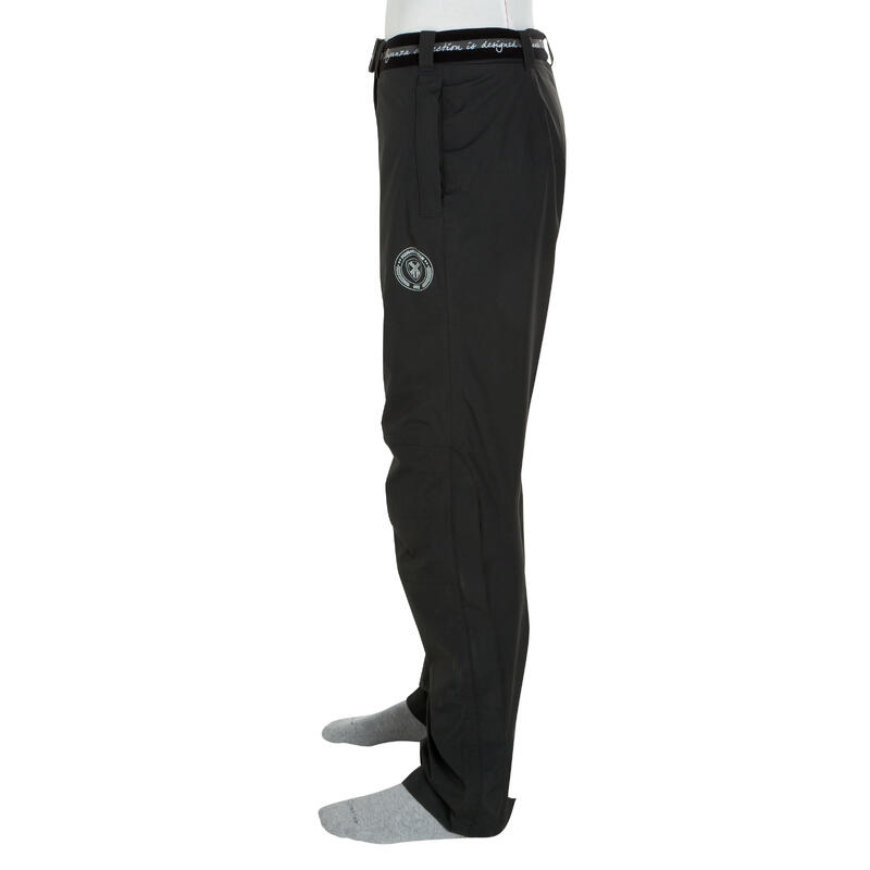 Reit-Regenhose 500 2-in-1 schwarz