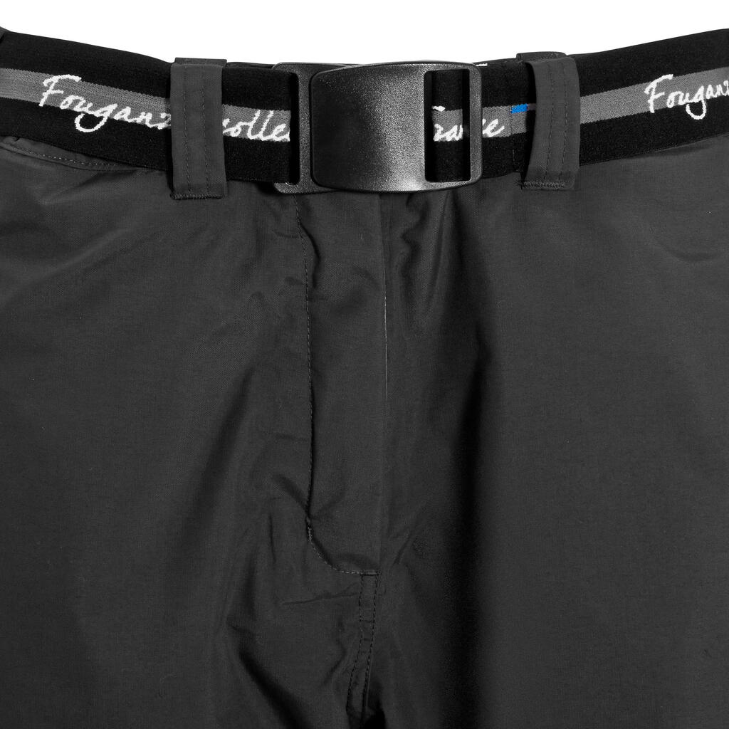 NADPANTALONE ZA JAHANJE 500 2-U-1 ZA ODRASLE - CRNE
