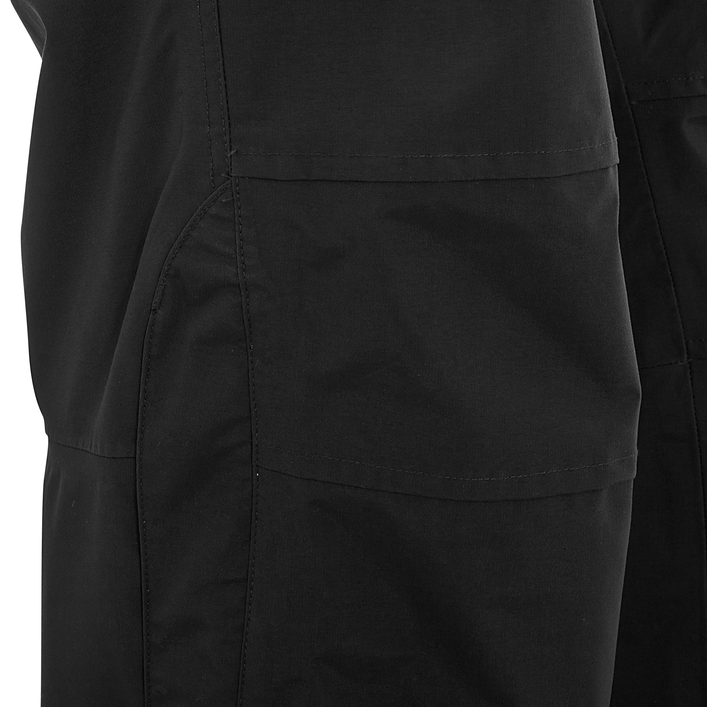 500 Adult 2-in1 Waterproof Horse Riding Overtrousers - Black 11/14
