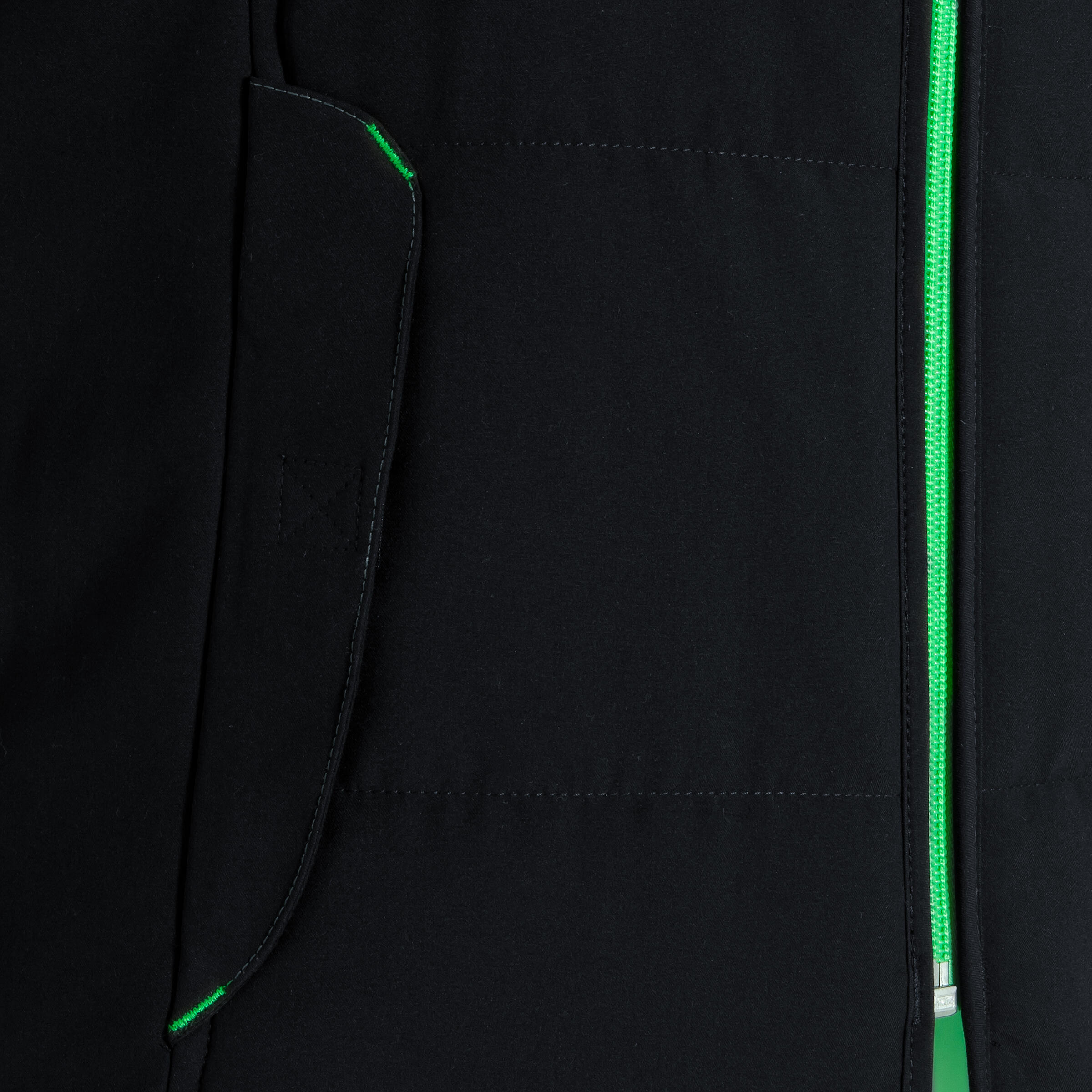 Accessy Women's Horse Riding Gilet - Black/Apple Green 9/12
