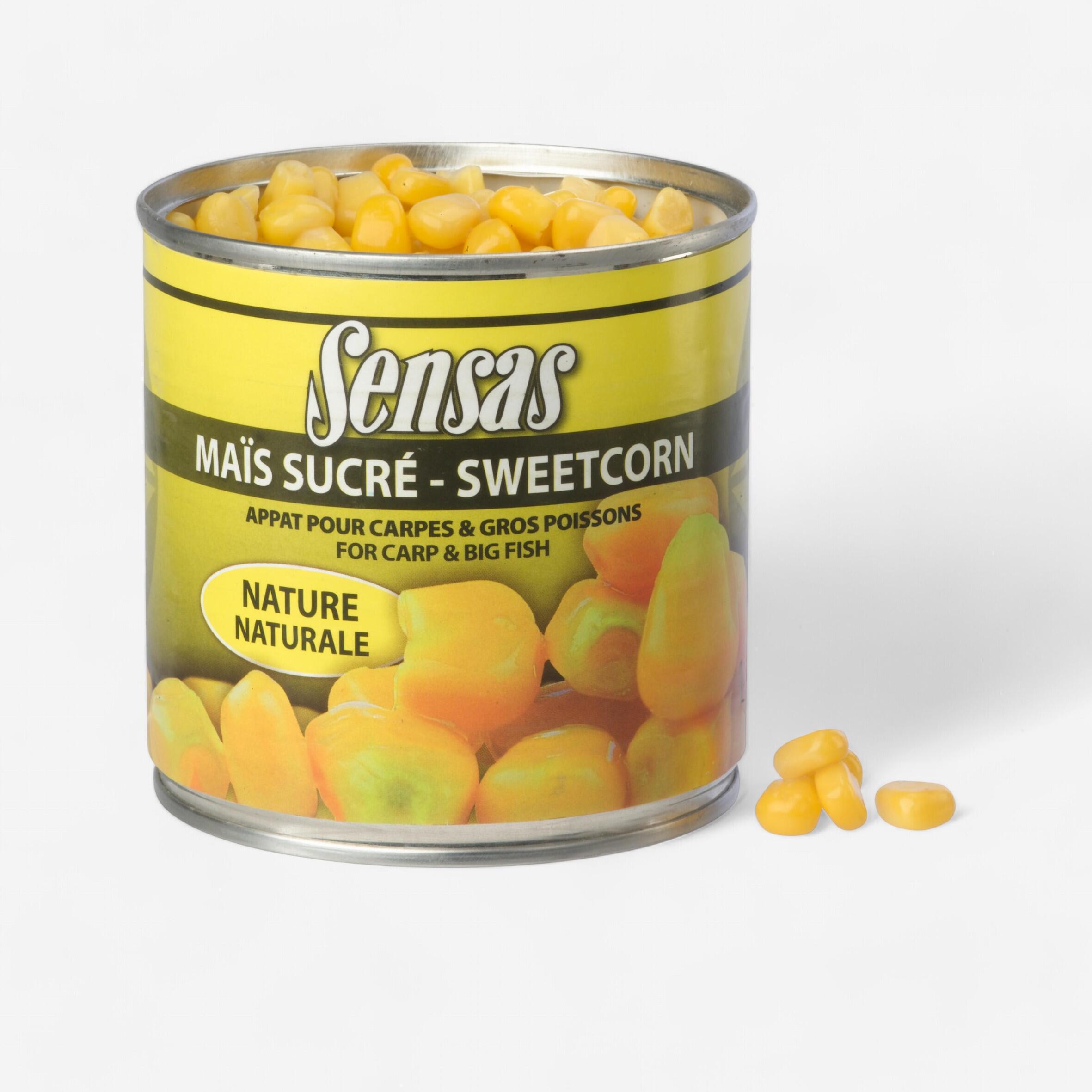 SENSAS Návnady/zrná na rybolov, kukurica 138 g UNI