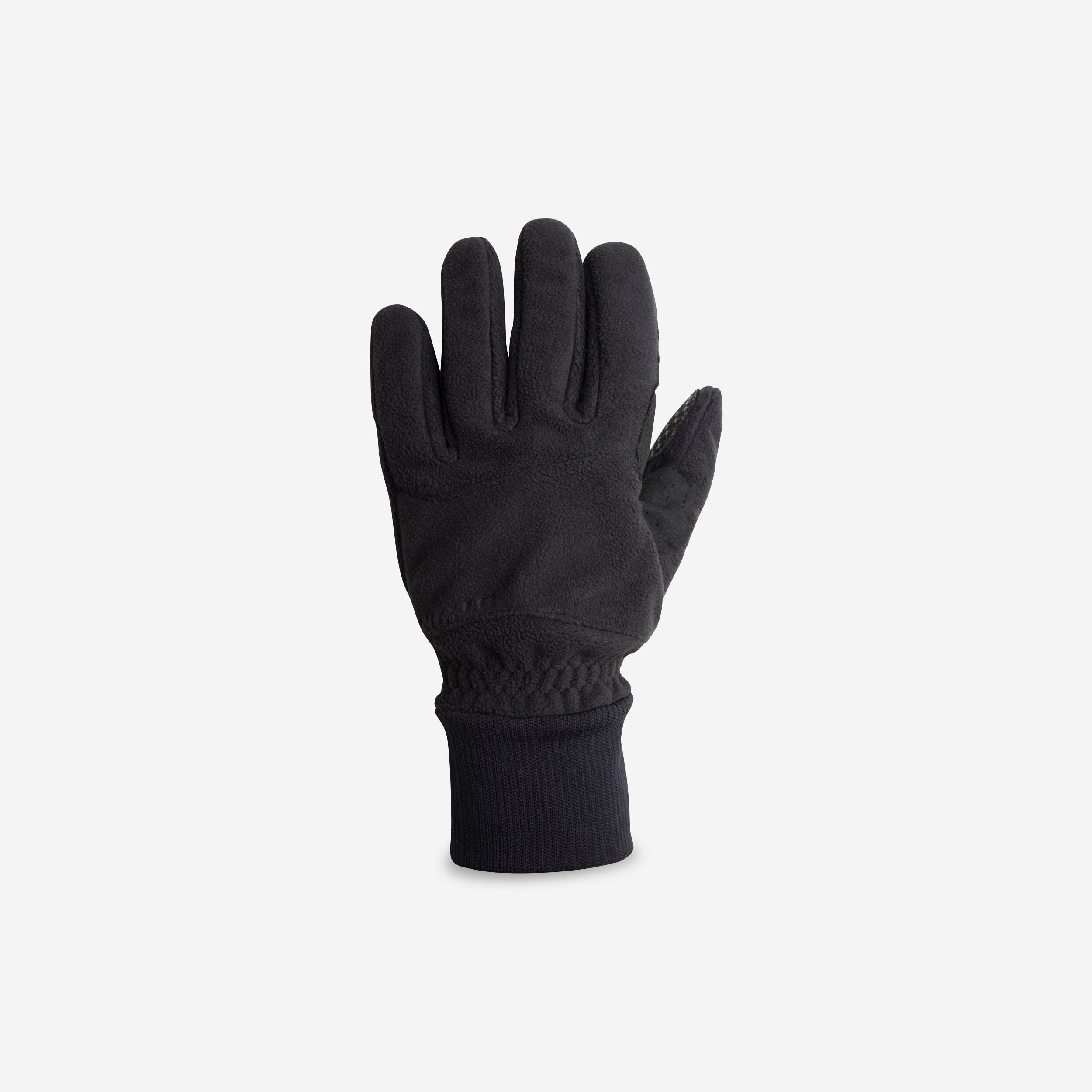 gants velo 100 hiver polaire noir - van rysel