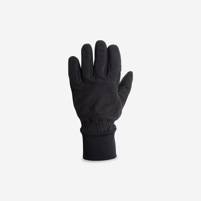 Zimní fleecové cyklistické rukavice 100 černé