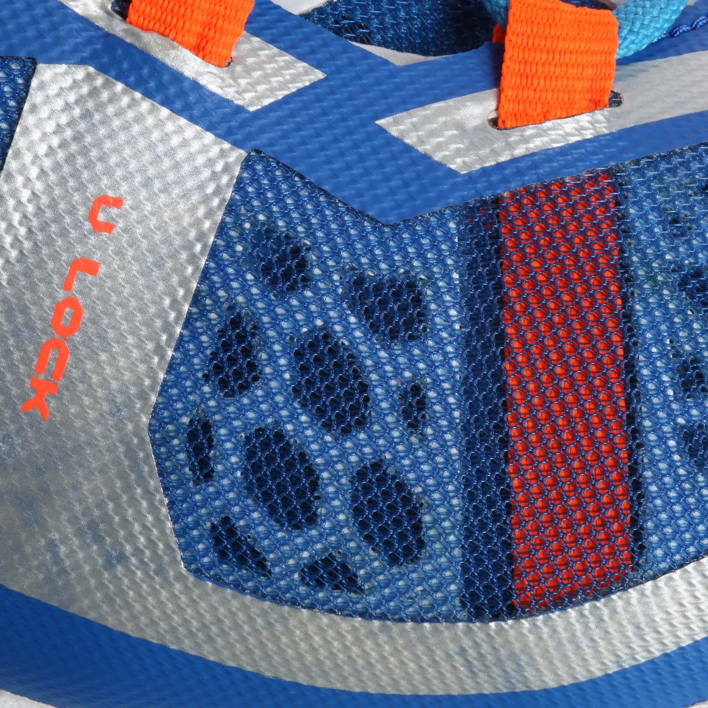 Kipsta Kipfast Adult Basketball Trainers Blue Orange 5/7