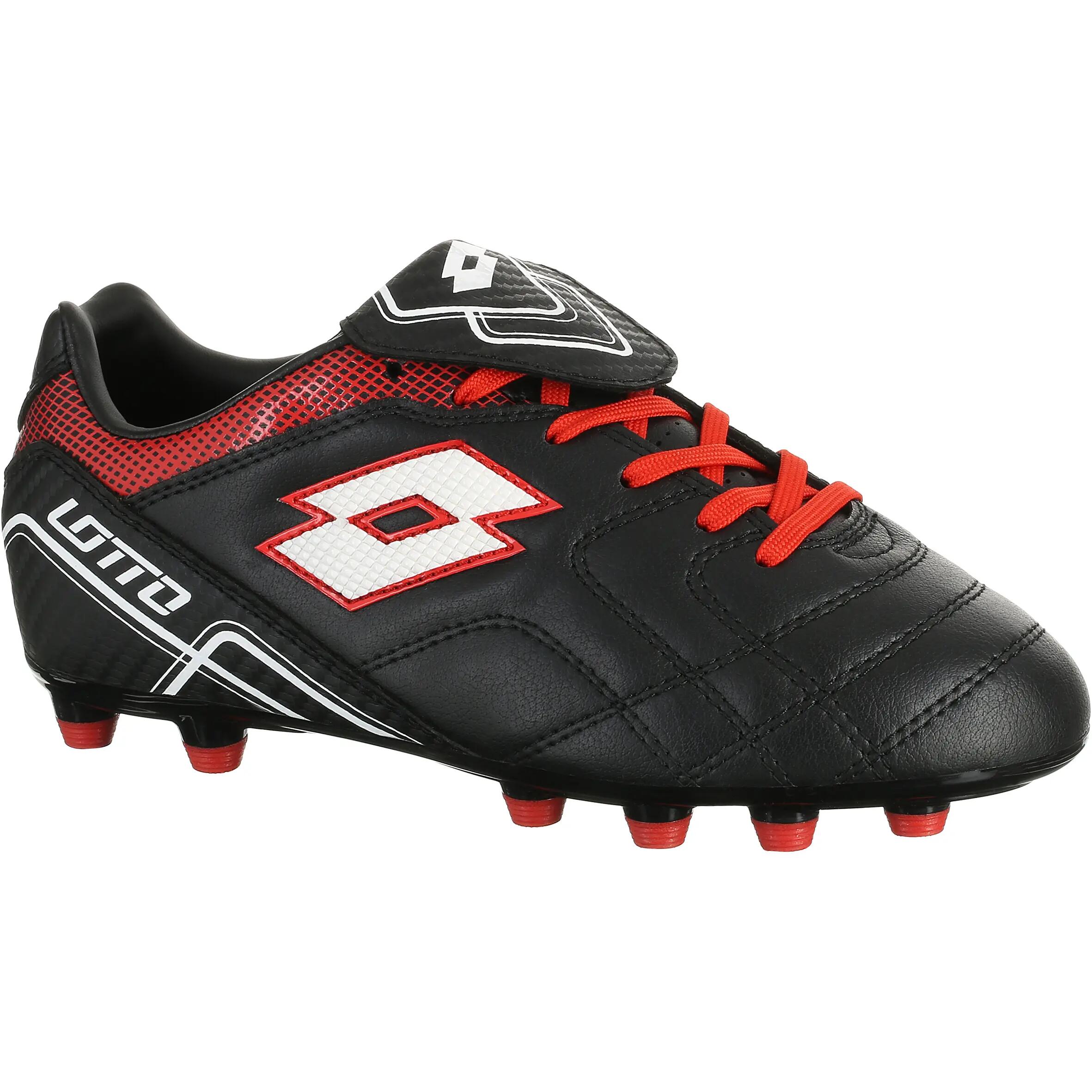 Play Off FG Junior Football Trainers - Black 1/9