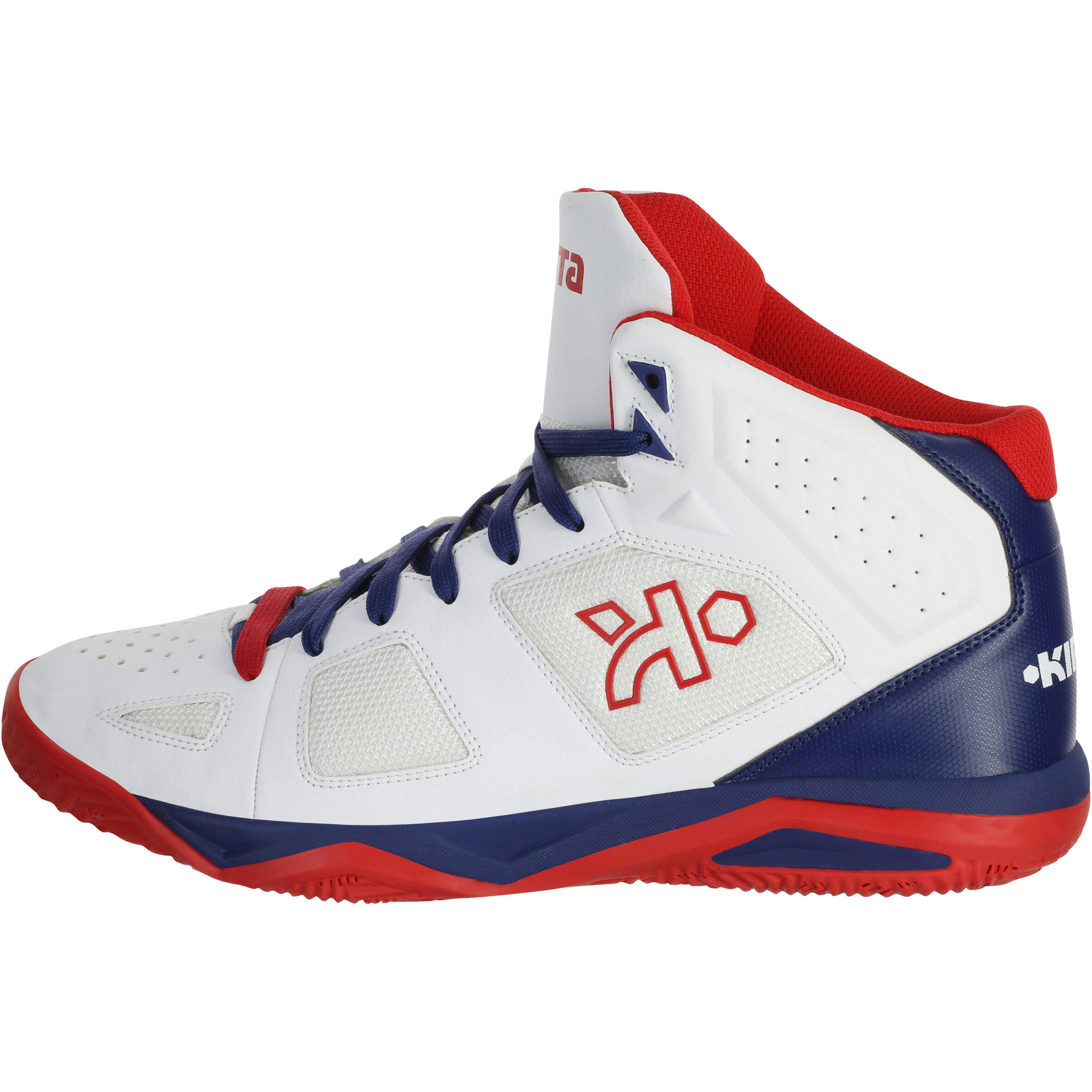 Strong 300 Adult Basketball Trainers Blue White Red 3/9