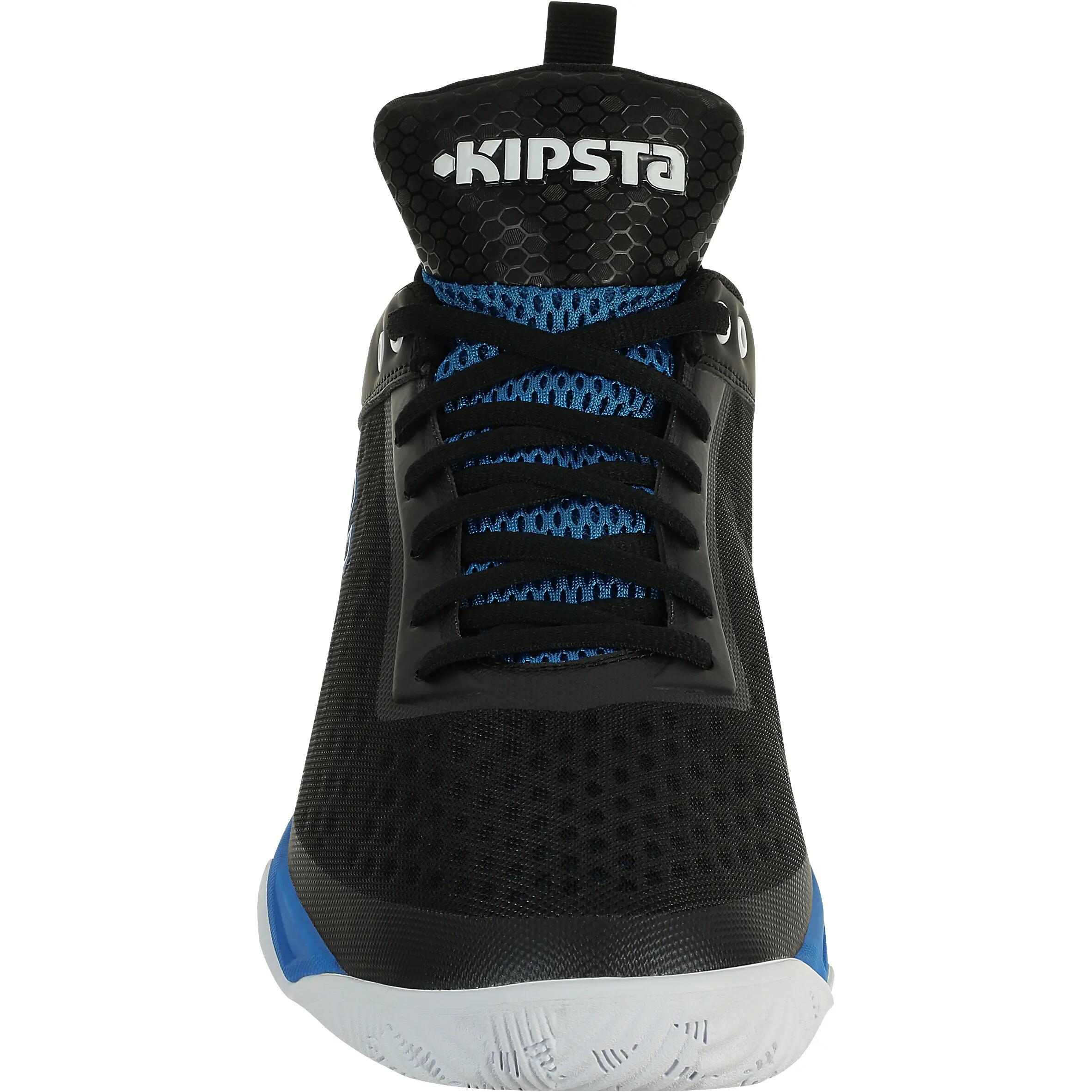 Kipsta Kipfly Adult Basketball Trainers Black Blue 5/9