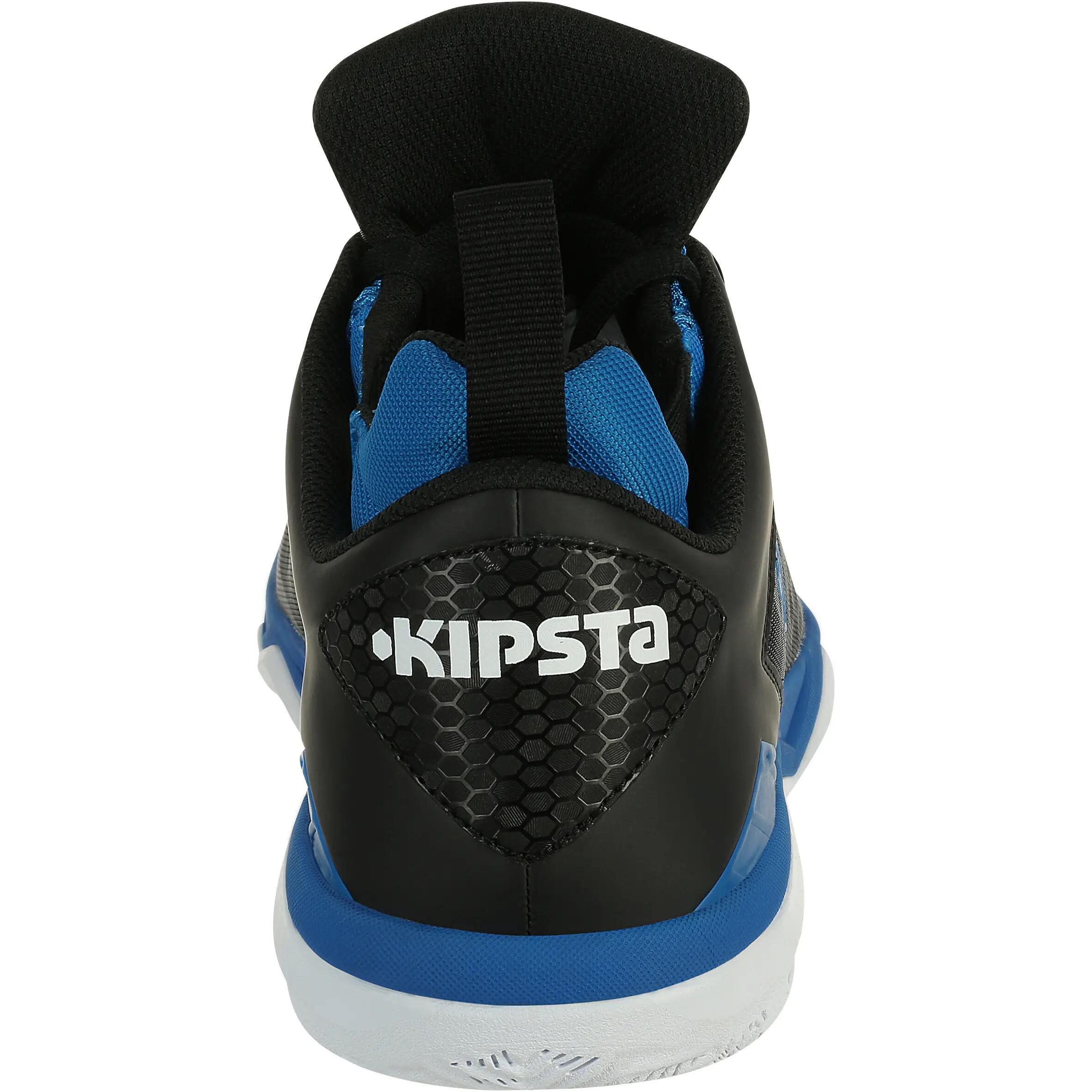 Kipsta Kipfly Adult Basketball Trainers Black Blue 4/9