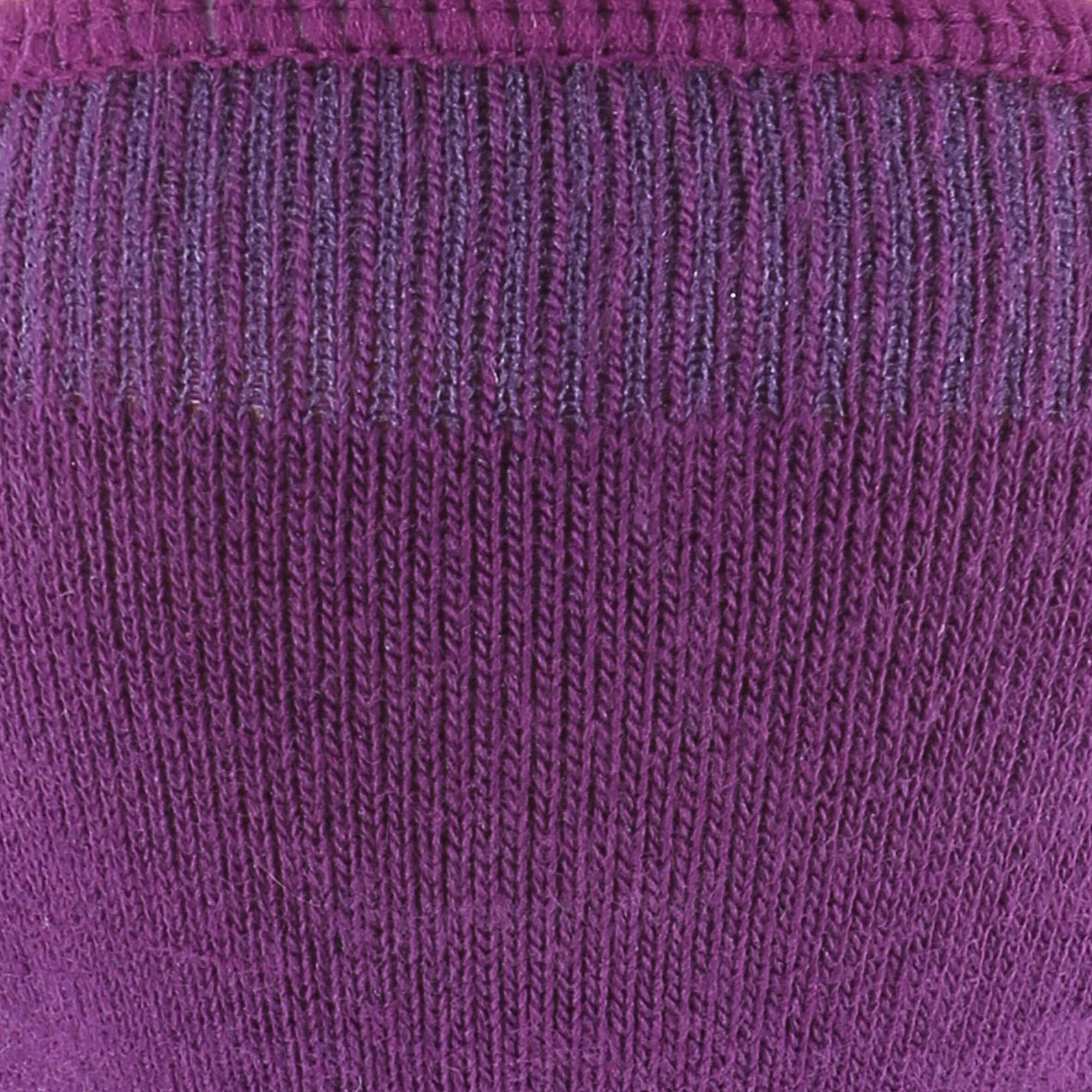 Everyday walking ballerina pump socks - purple 4/5