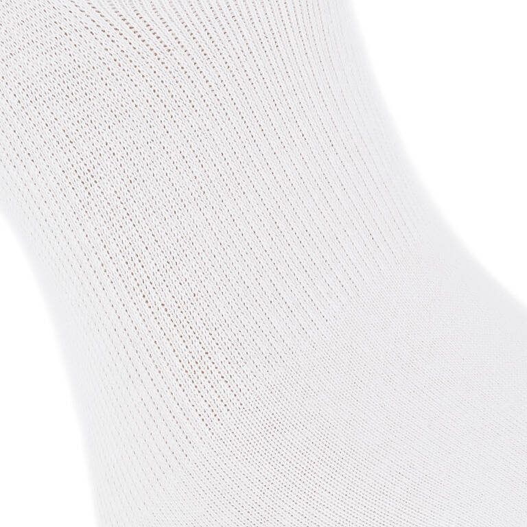 Invisible 500 Women's Fitness Walking Socks - White