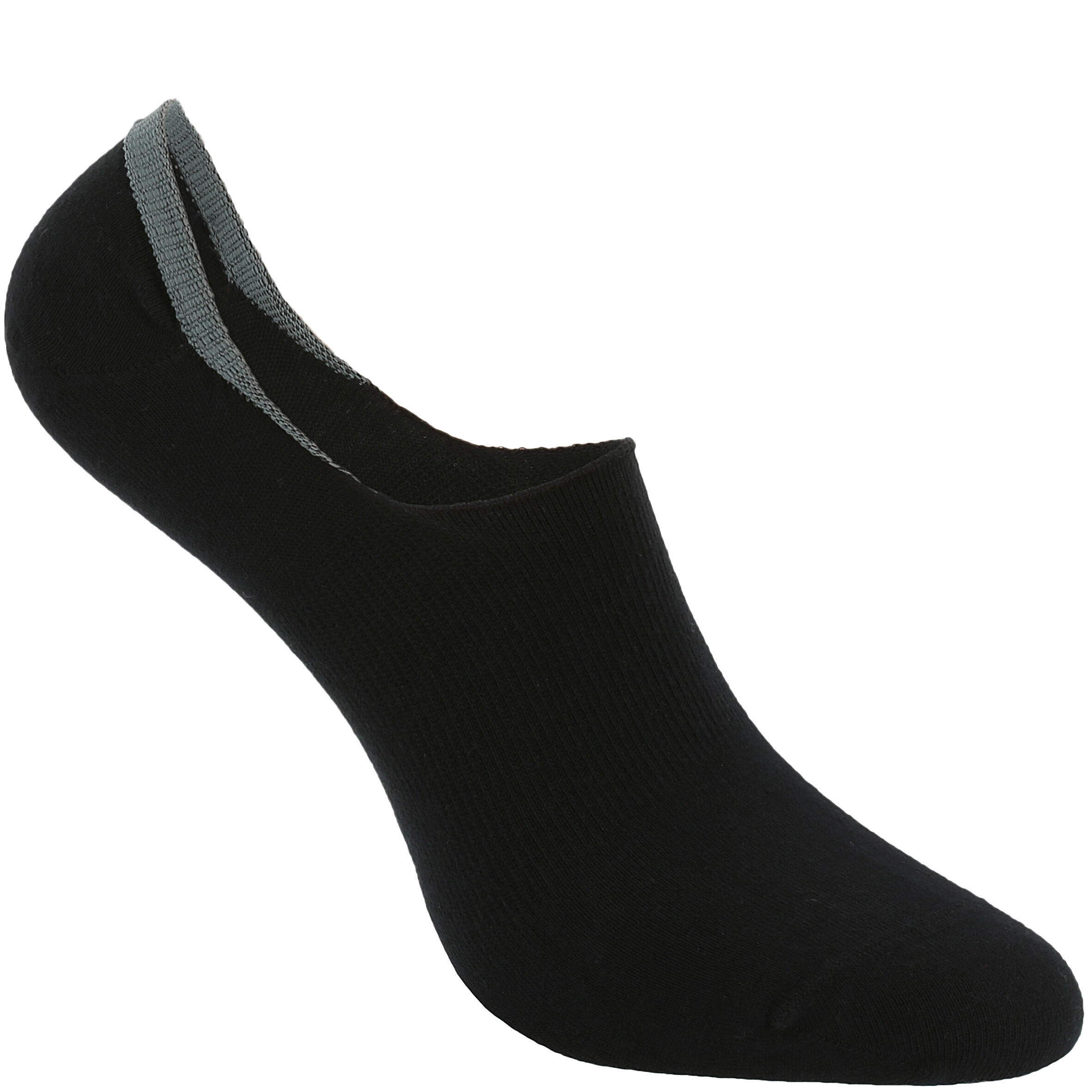 NEWFEEL Invisible 500 Women's Fitness Walking Socks - Black
