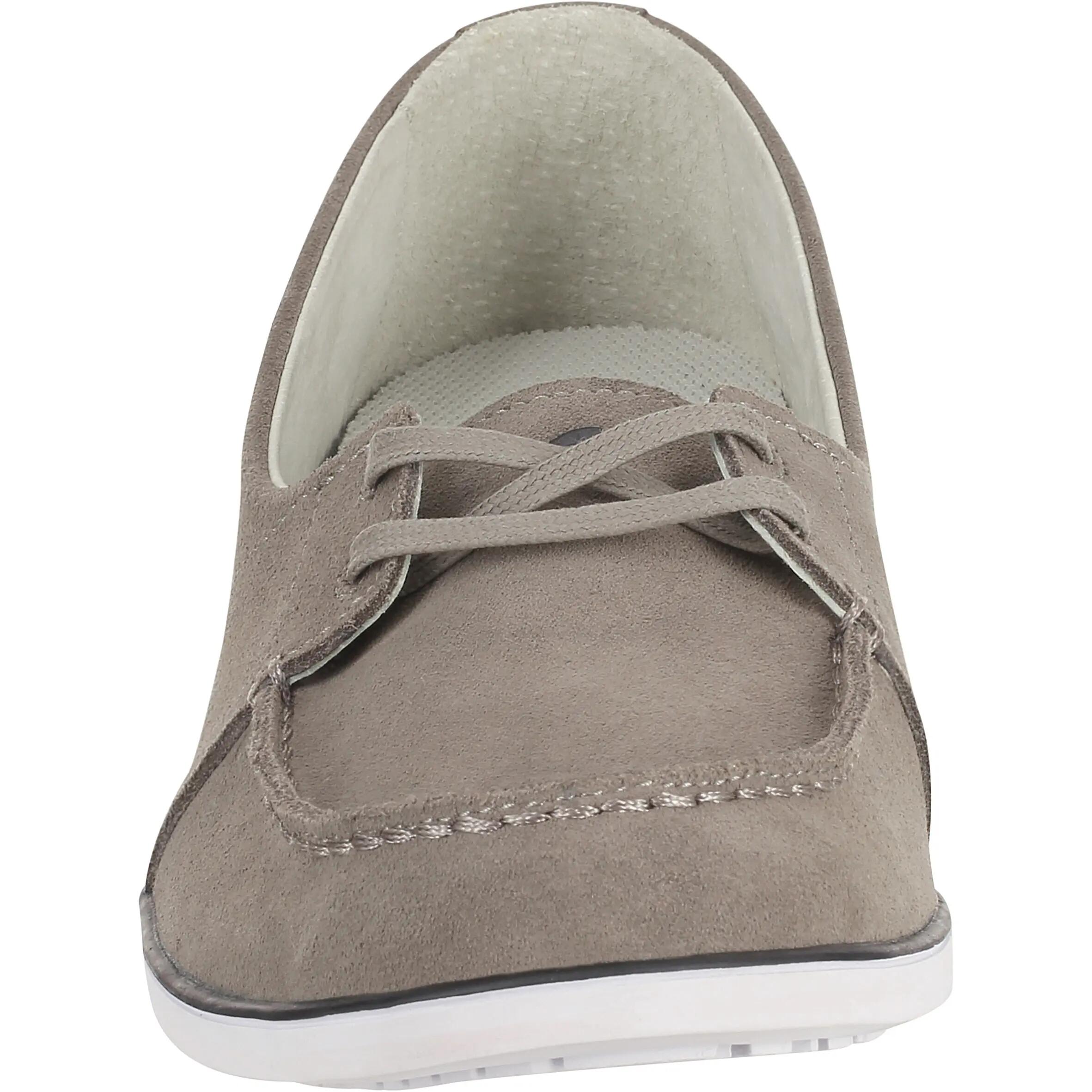 KOSTALDE women's boat shoes - grey 7/10
