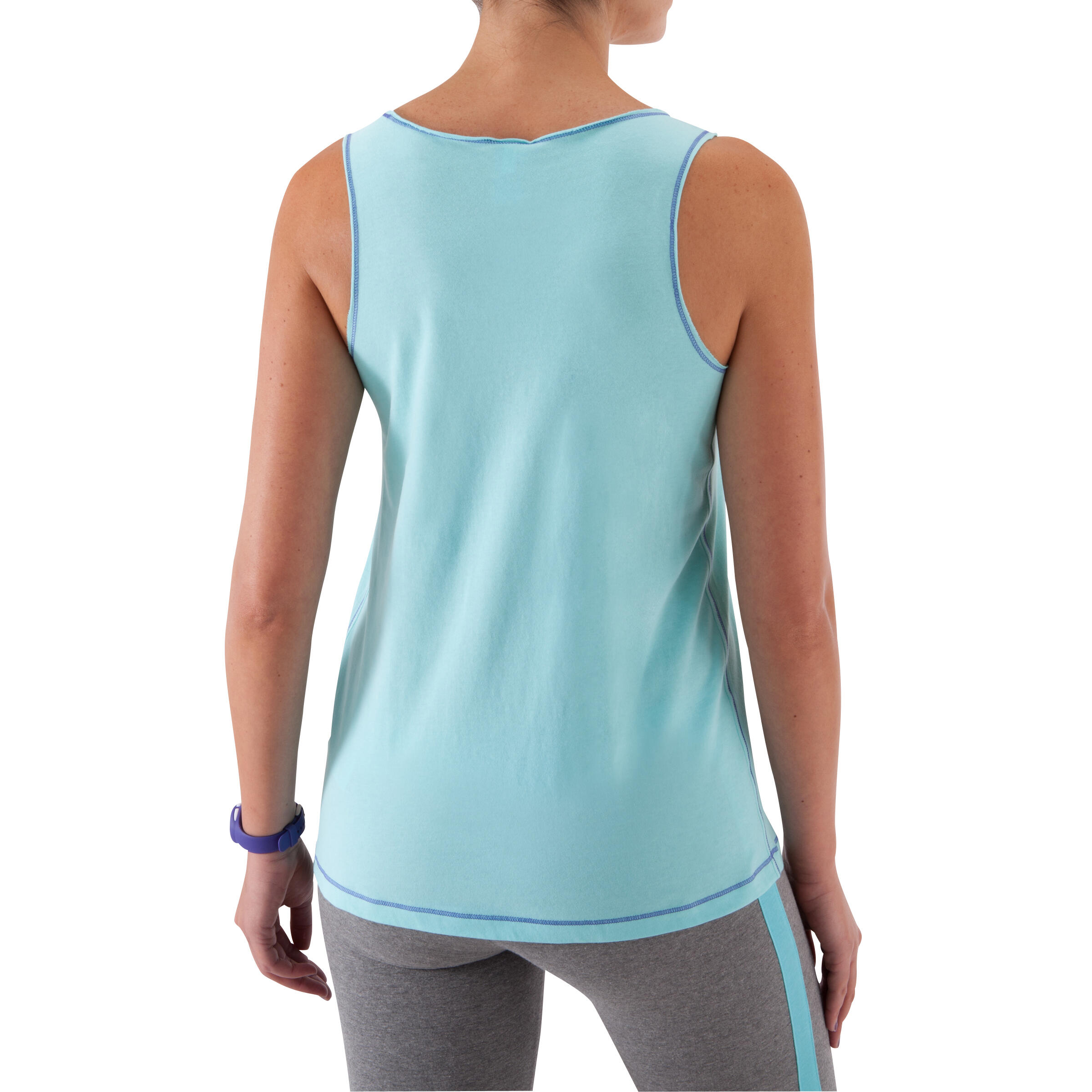 Women's Fitness Tank Top - Turquoise 6/12