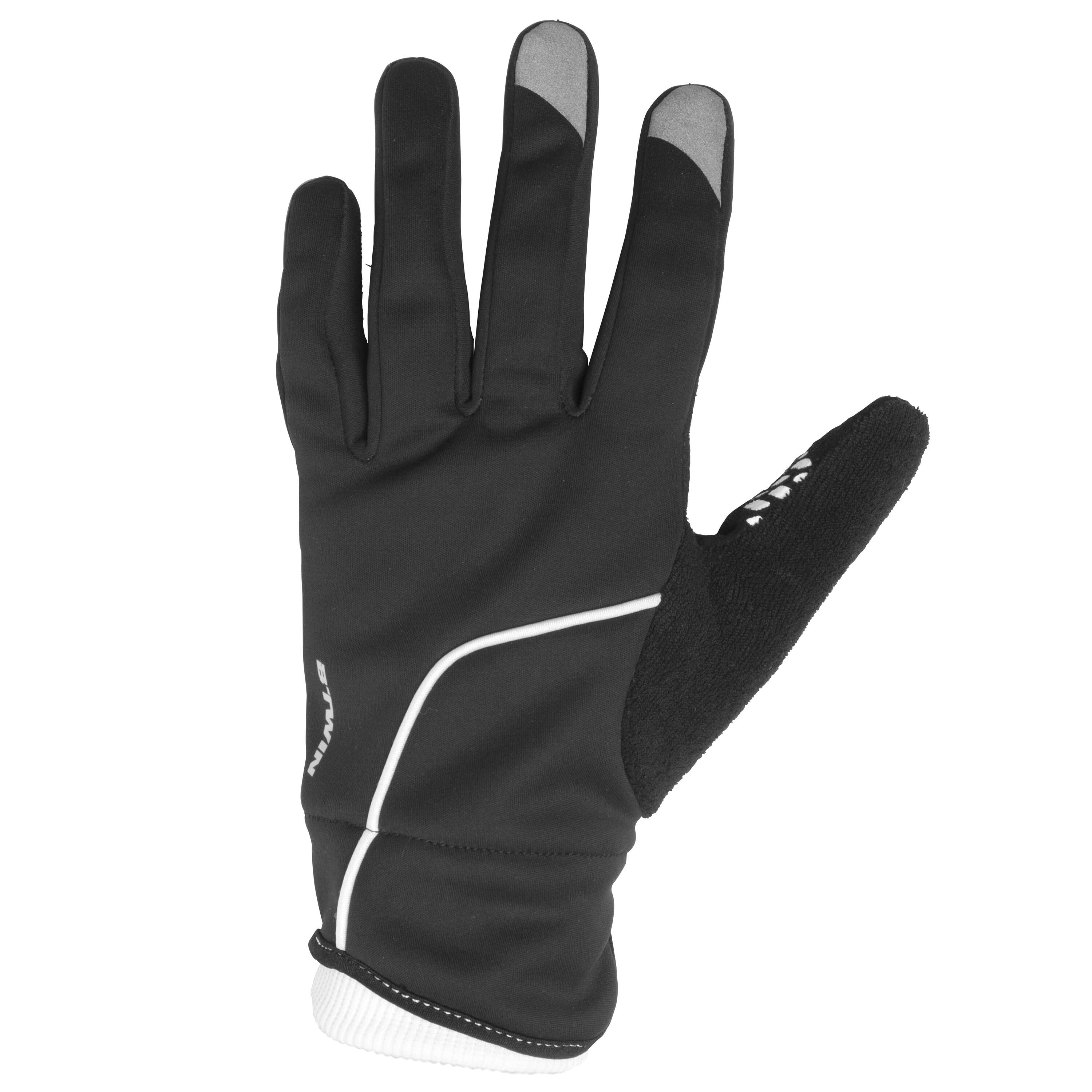 TRIBAN 700 Winter Cycling Gloves - Black/White