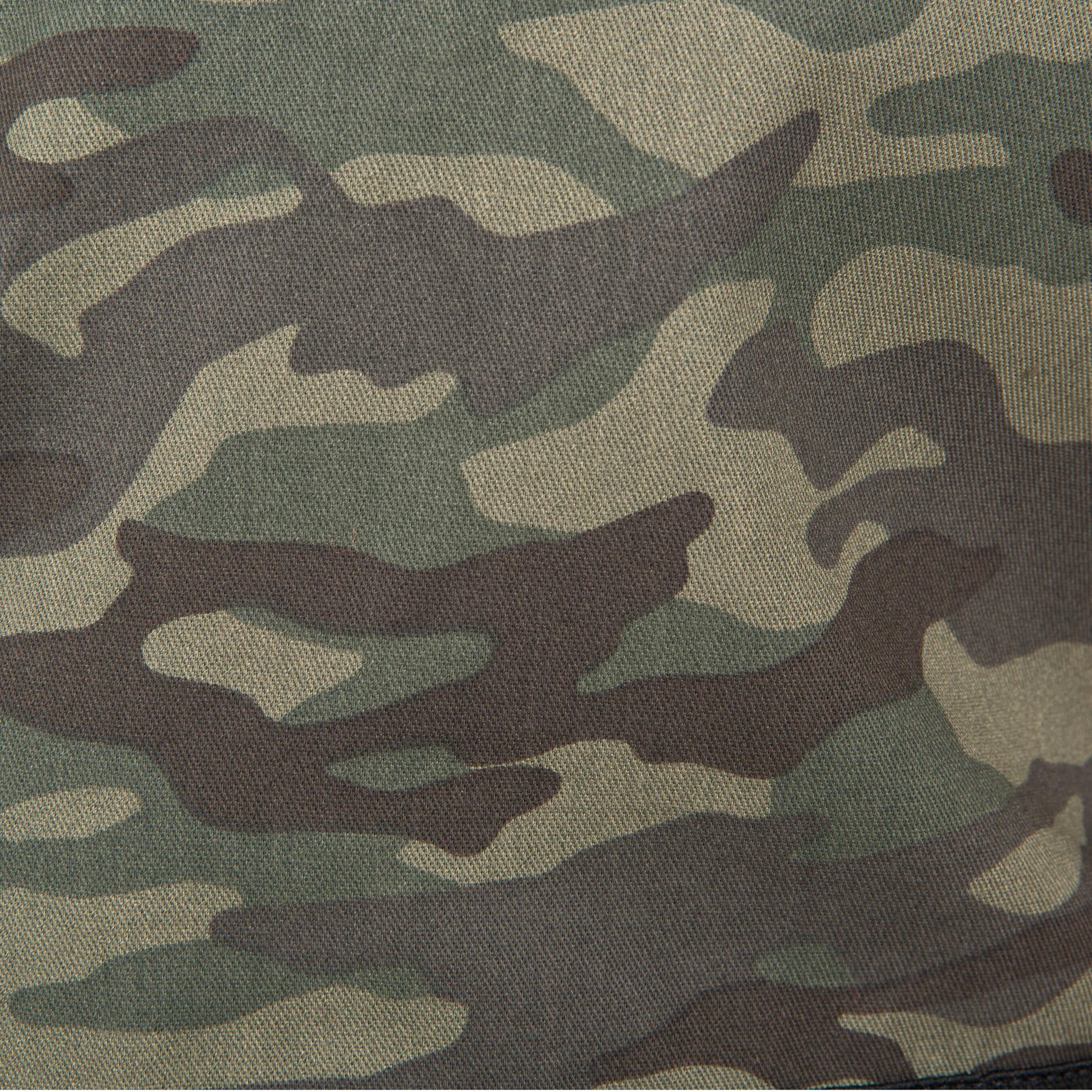 Steppe 100 Hunting Gilet - Camouflage Green 9/12