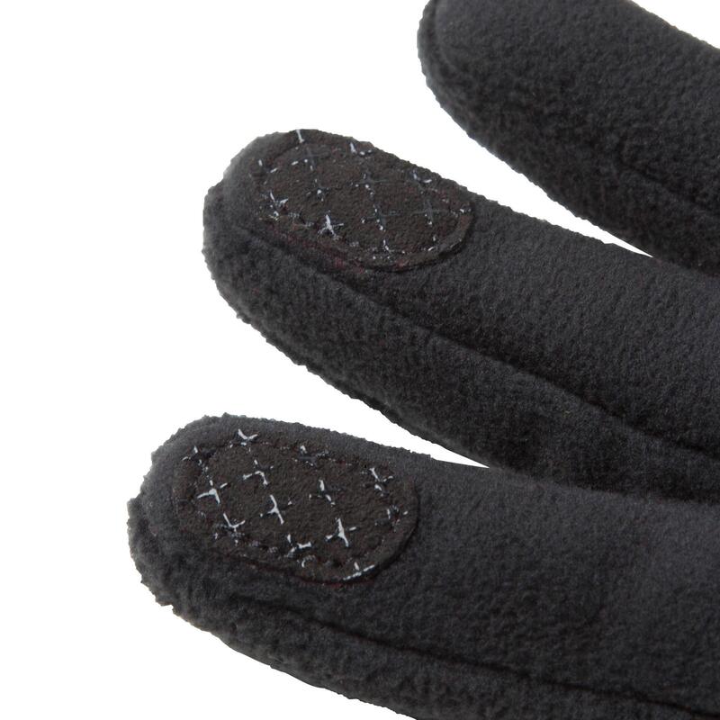100 Winter Cycling Fleece Gloves - Black