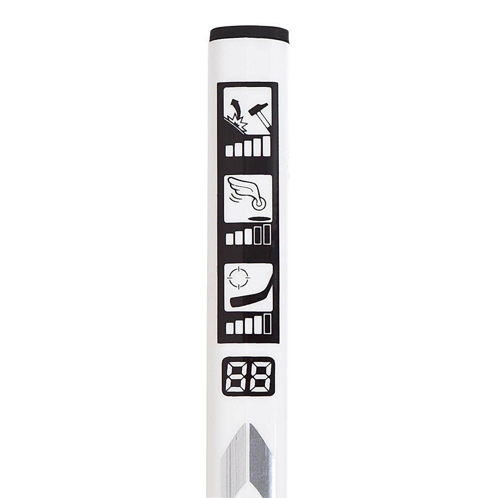 XLR 9 Adult Hockey Stick - White