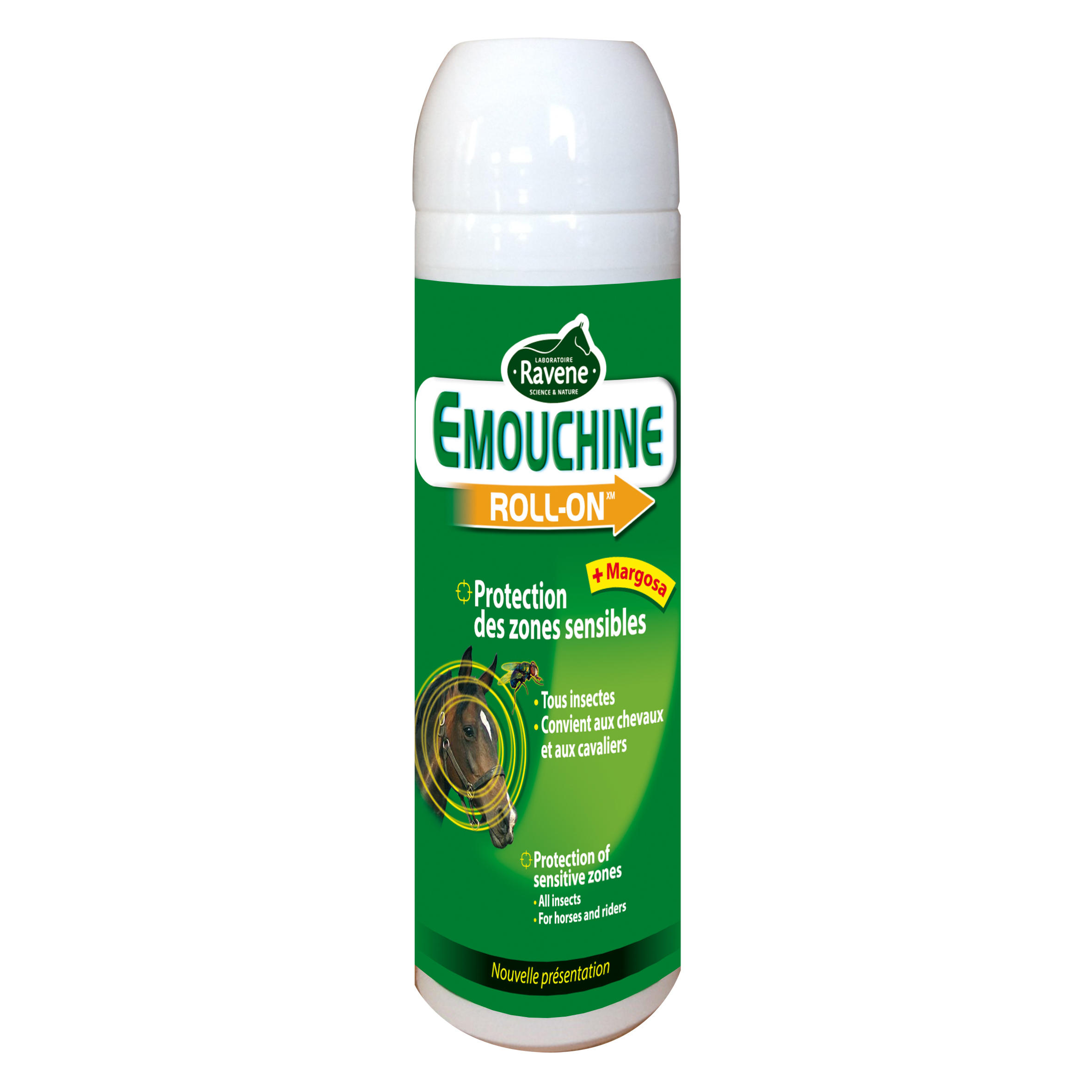 RAVENE Emouchine Horse and Pony Roll-On Insect Repellent 100ml