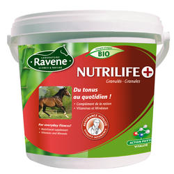 Complément alimentaire équitation cheval et poney NUTRILIFE PLUS - 2,7KG