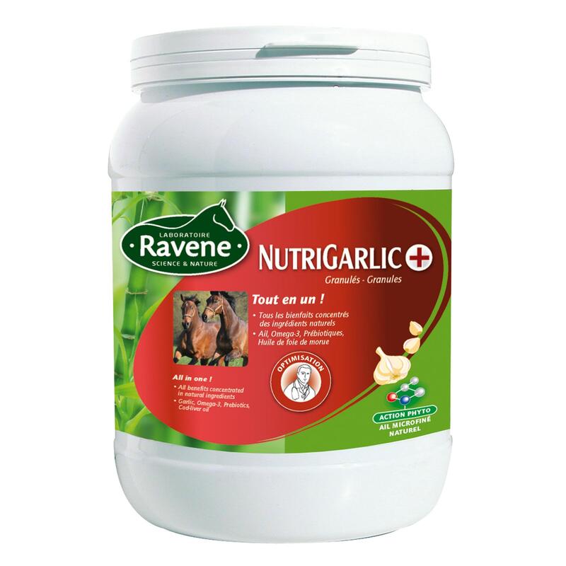 Complément alimentaire équitation cheval et poney ail NUTRIGARLIC - 900GR