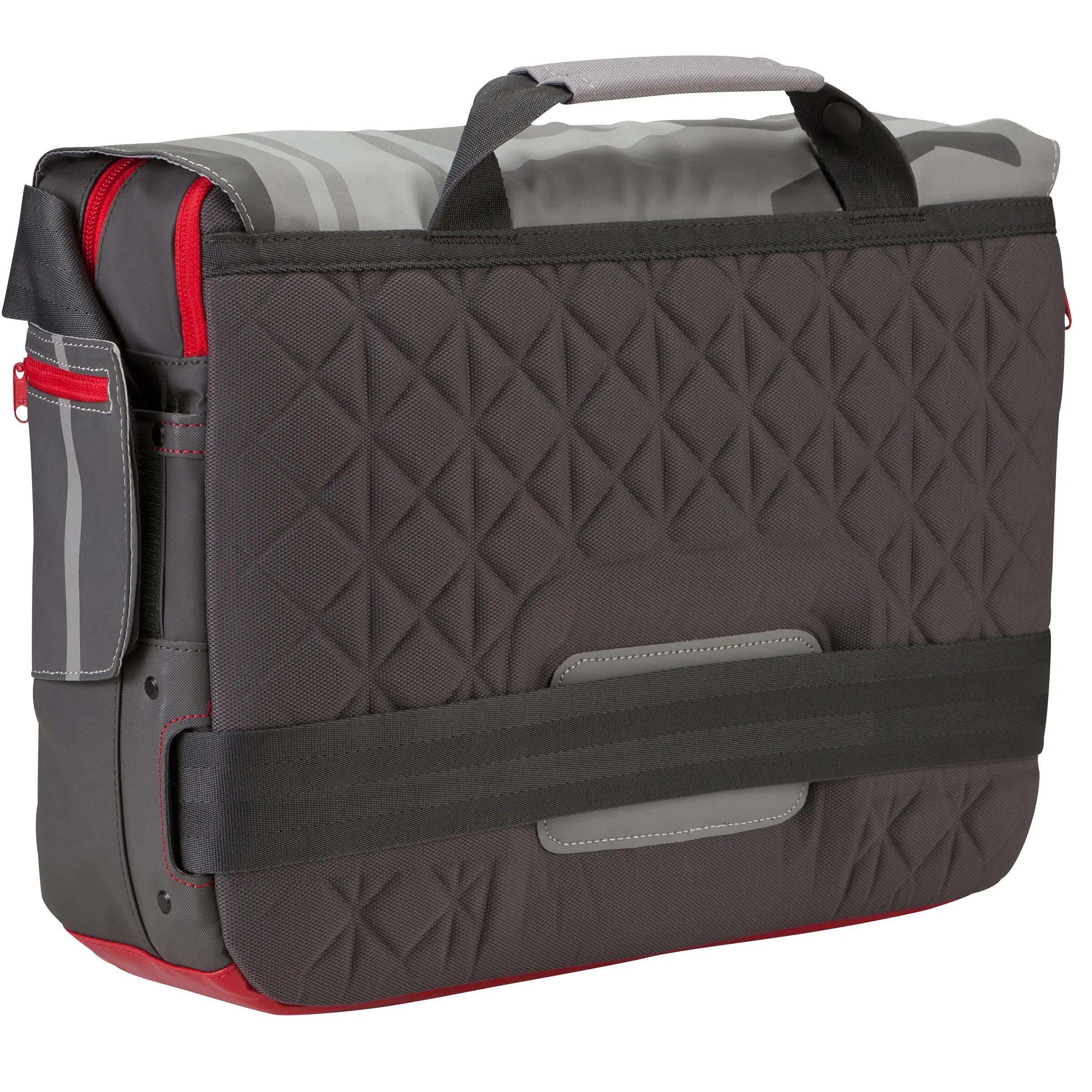 Backenger UP 20 L Laptop Messenger bag/Backpack - grey/white 8/17