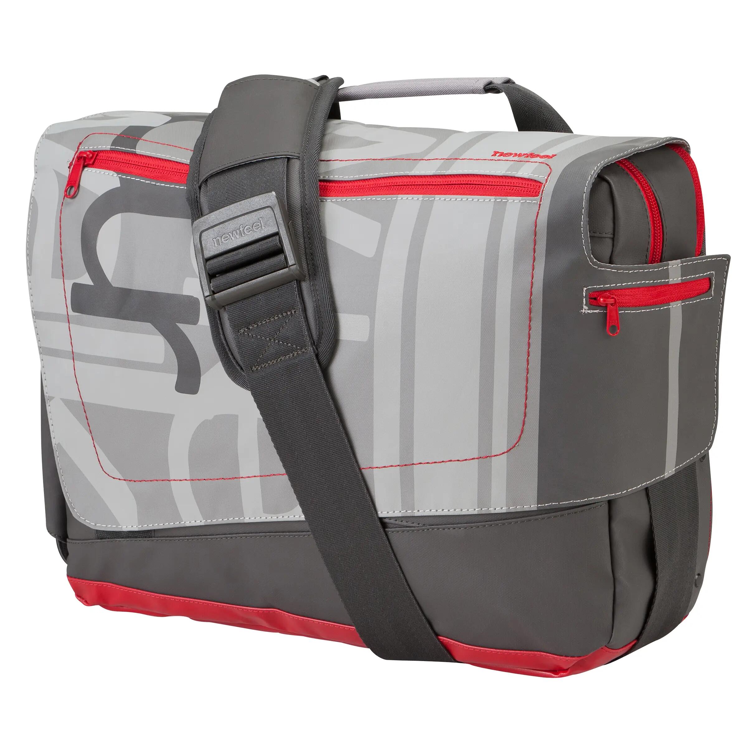 Backenger UP 20 L Laptop Messenger bag/Backpack - grey/white 7/17
