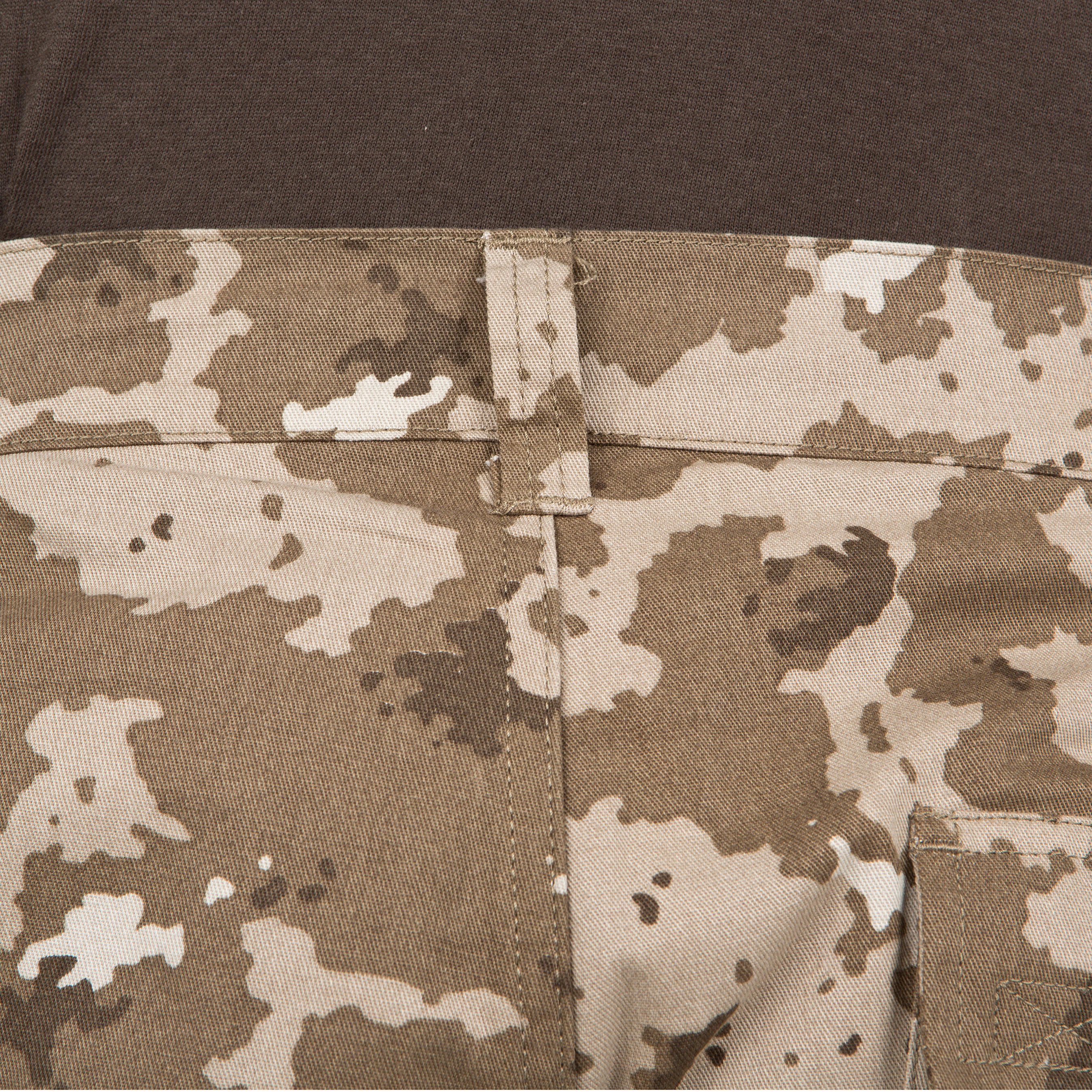 ROBUST CARGO TROUSERS STEPPE 300 CAMOUFLAGE ISLAND BEIGE 9/15