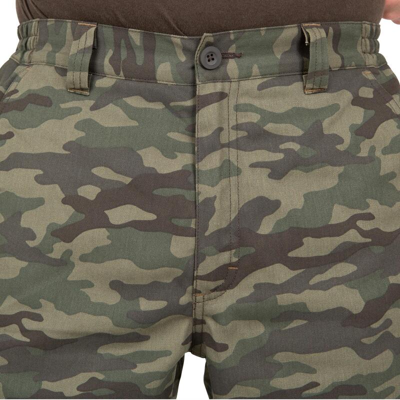 PANTALON CHASSE CHAUD CAMOUFLAGE 100