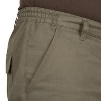 Pantalon chasse 100 vert renfort