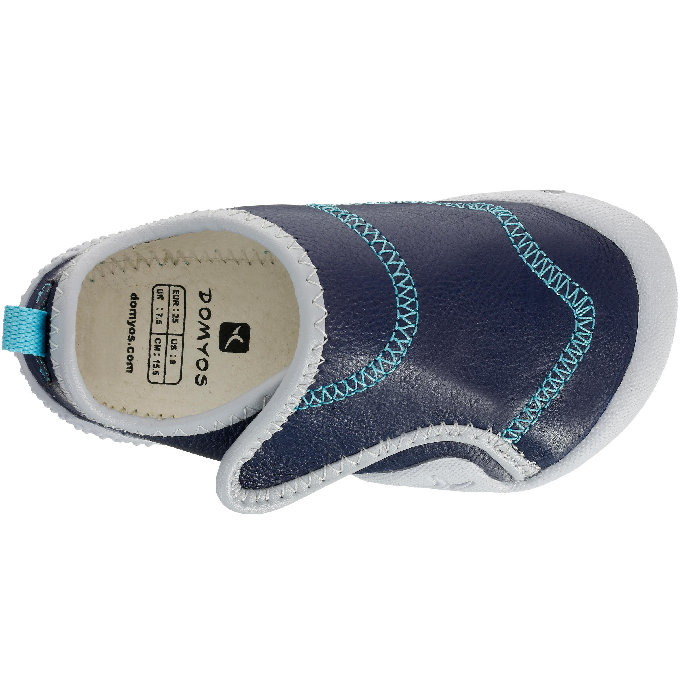 Baby Gym Light Leather Shoes - Purple 3/15