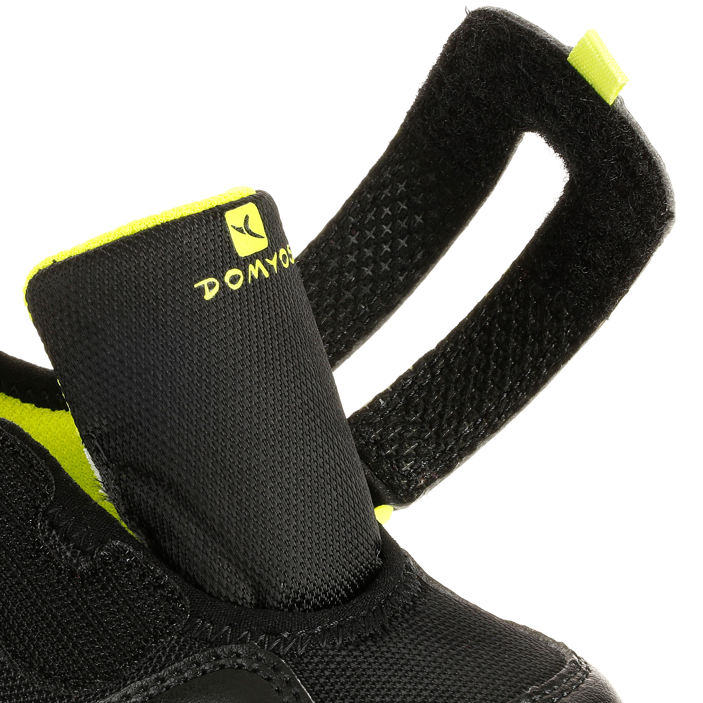 Feasy Baby Gym Shoes - Black/Green 8/17