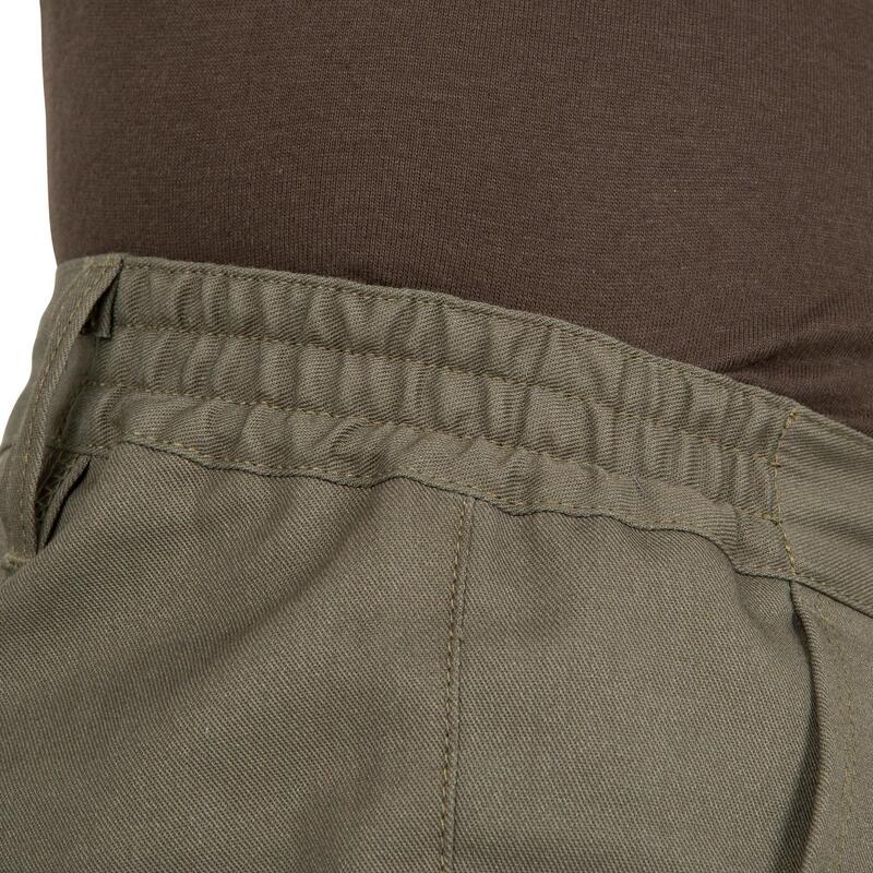 Pantalon chasse 100 vert renfort