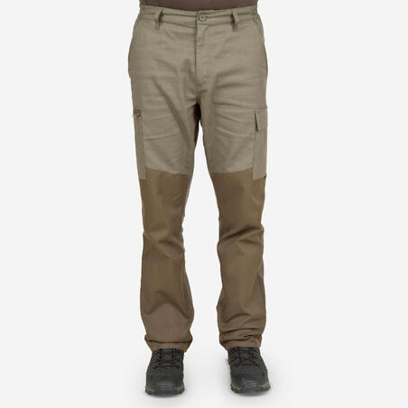 Pantalon chasse 100 vert renfort