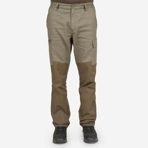 Pantalón De Caza Hombre Solognac Steppe 300 Reforzado Verde
