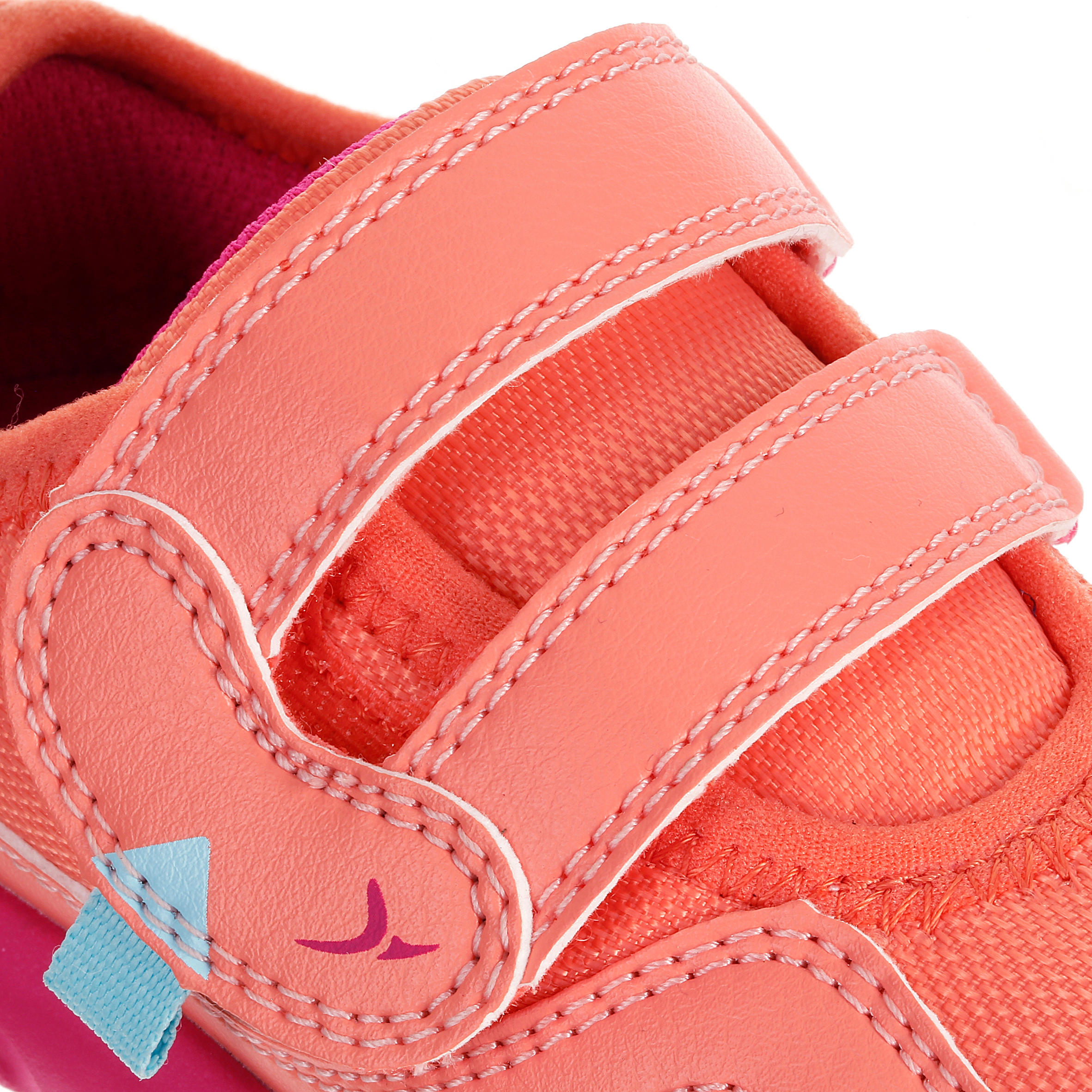 Feasy Baby Shoes - Orange/Pink 10/21