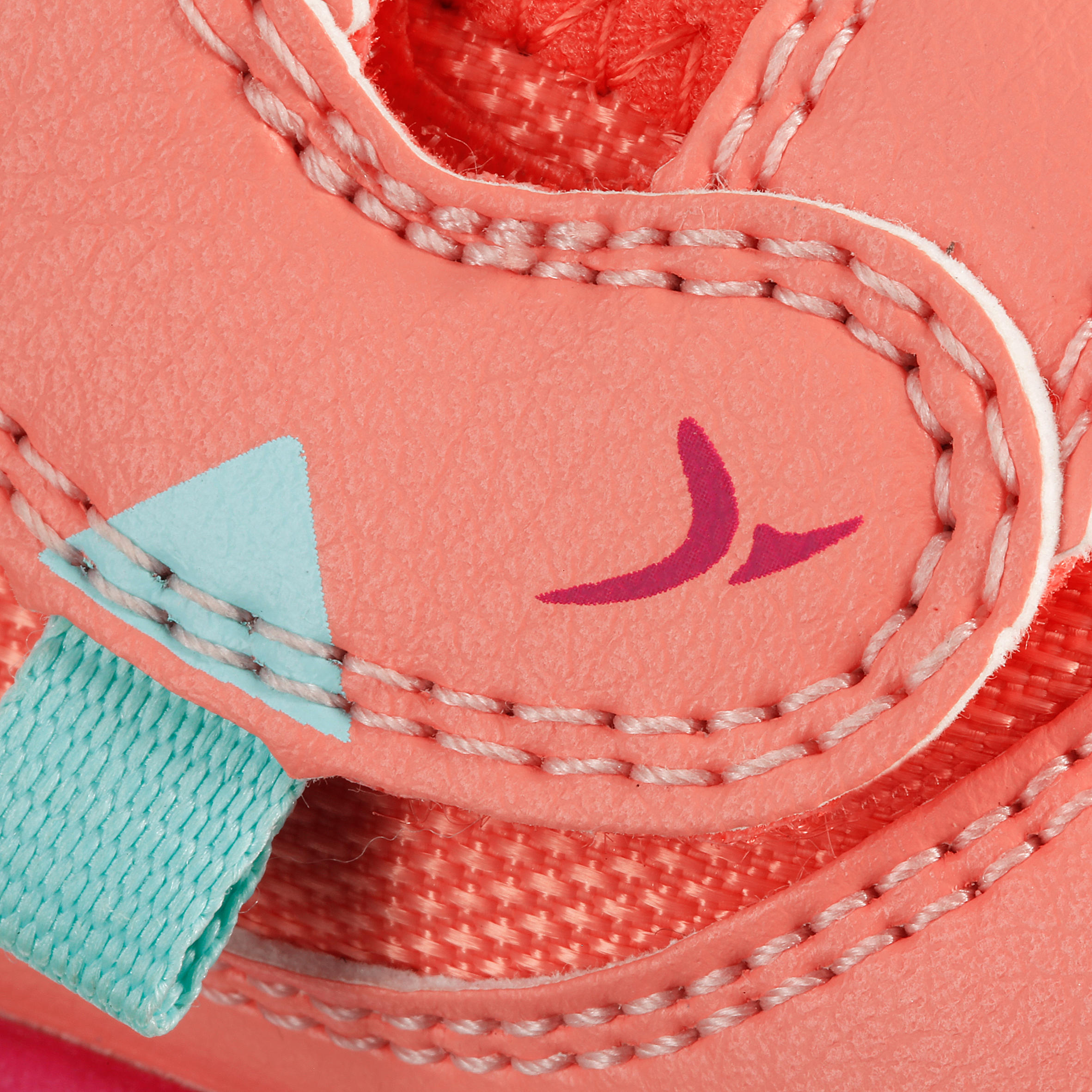 Feasy Baby Shoes - Orange/Pink 15/21
