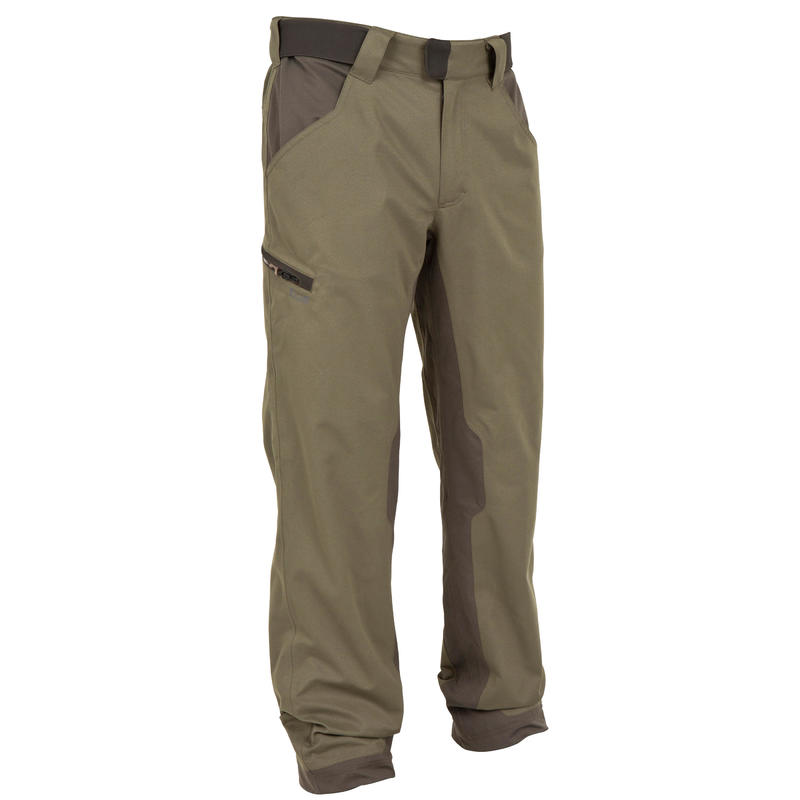 PANTALON CHASSE IMPERMÉABLE SILENCIEUX 520 VERT PANTALON CHASSE IMPERMÉABLE SILENCIEUX 520 VERT