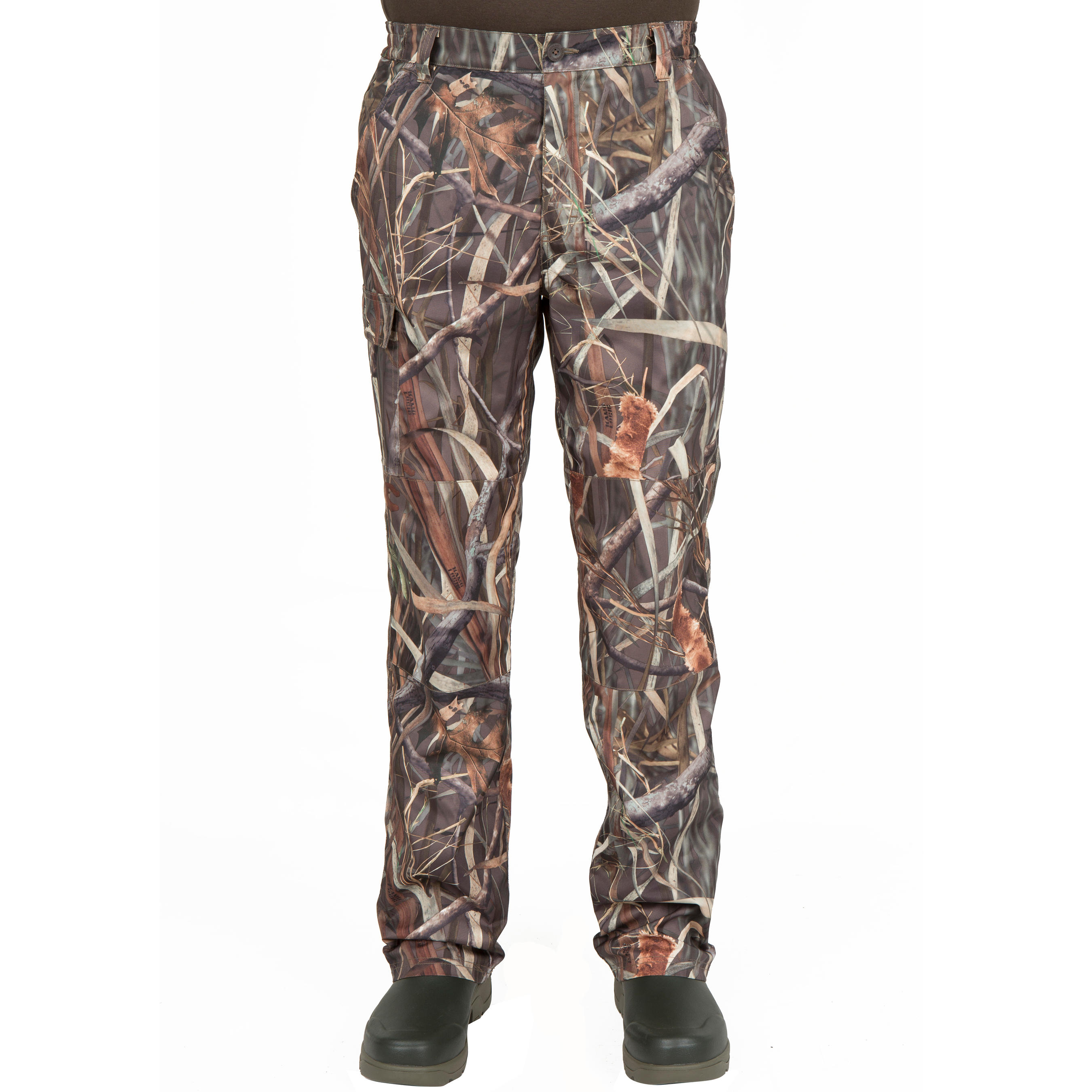 100 WATERPROOF TROUSERS KAMO-R WETLANDS CAMOUFLAGE 2/14