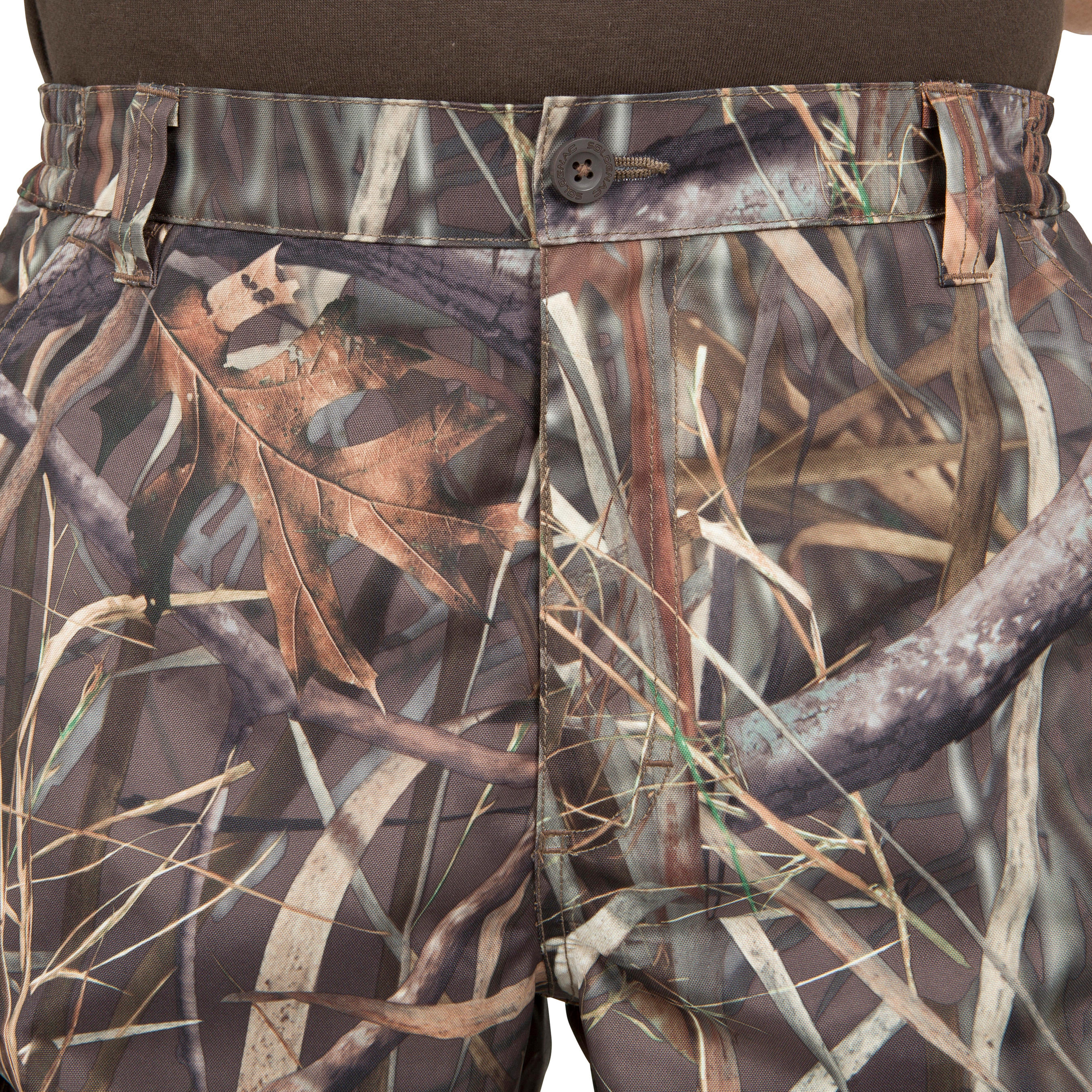 100 WATERPROOF TROUSERS KAMO-R WETLANDS CAMOUFLAGE 8/14