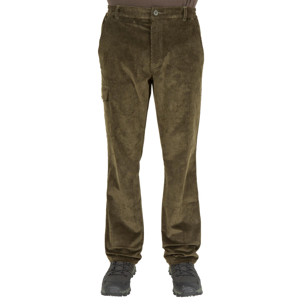 JAGDHOSE VELOURS 300 GRÜN